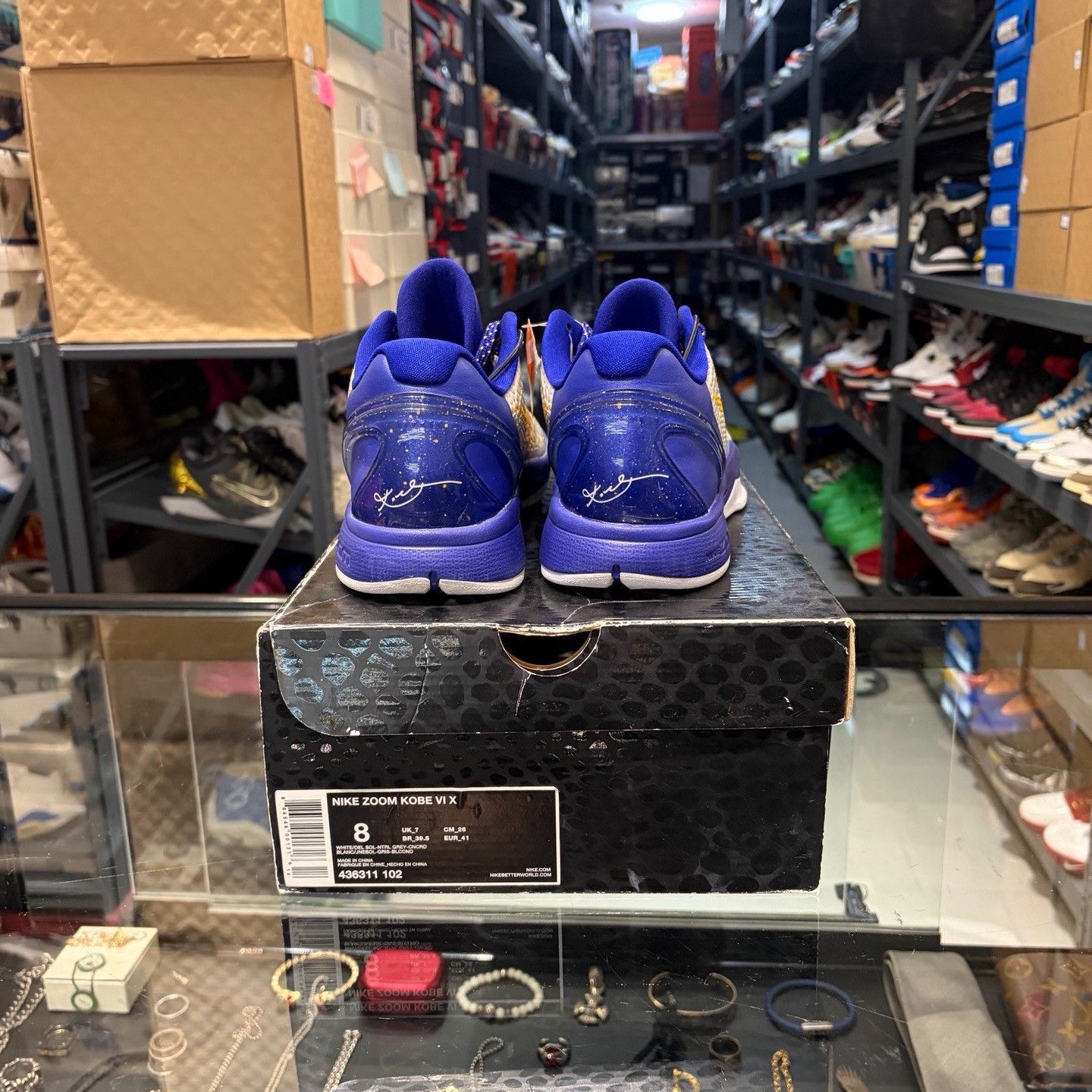 Nike Nike Blue Lowtop Sneakers 8.5 Men Size US 8.5 / EU 41-42 - 3 Thumbnail