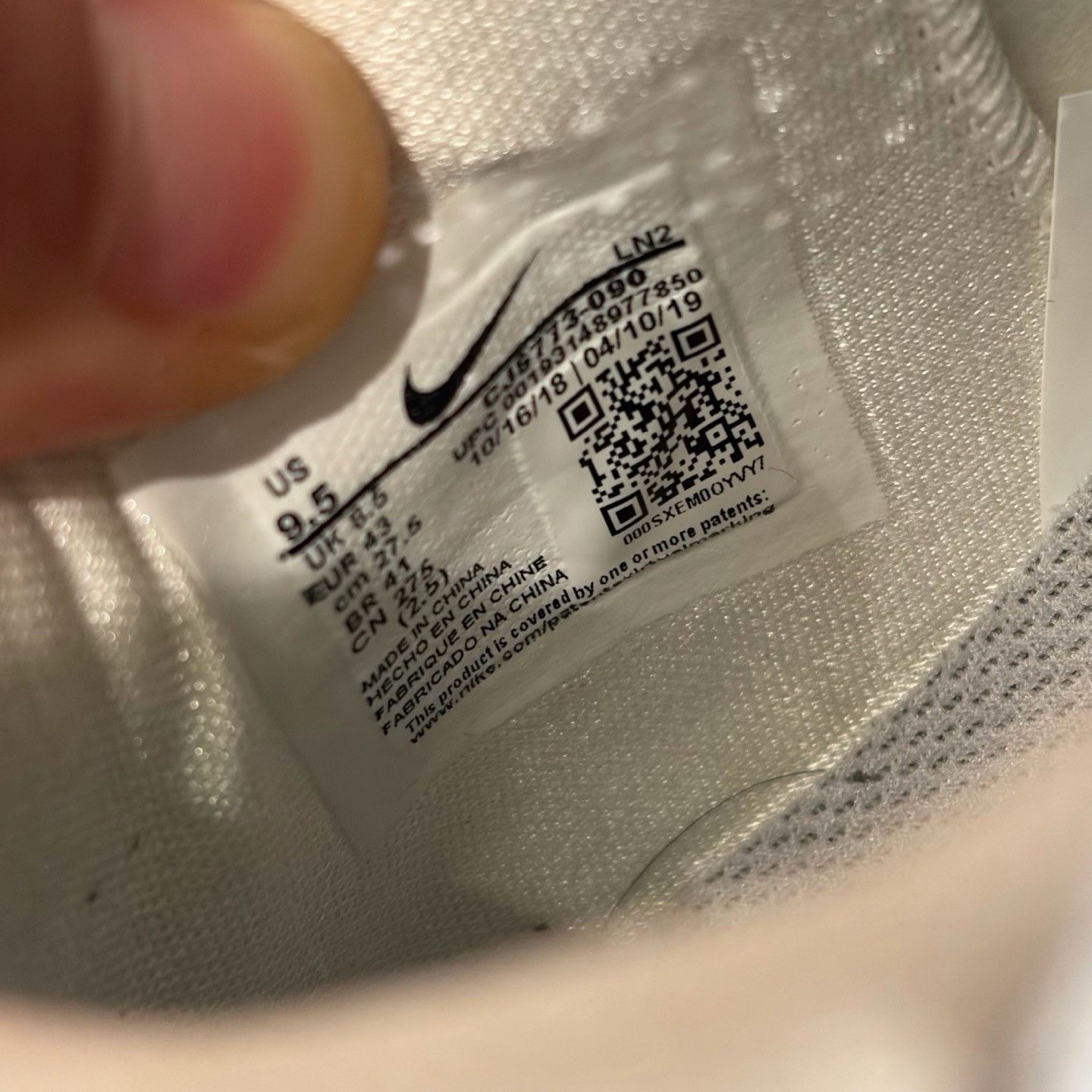 Nike Nike Gray Lowtop Sneakers 10 Men Size US 10 / EU 43 - 4 Thumbnail