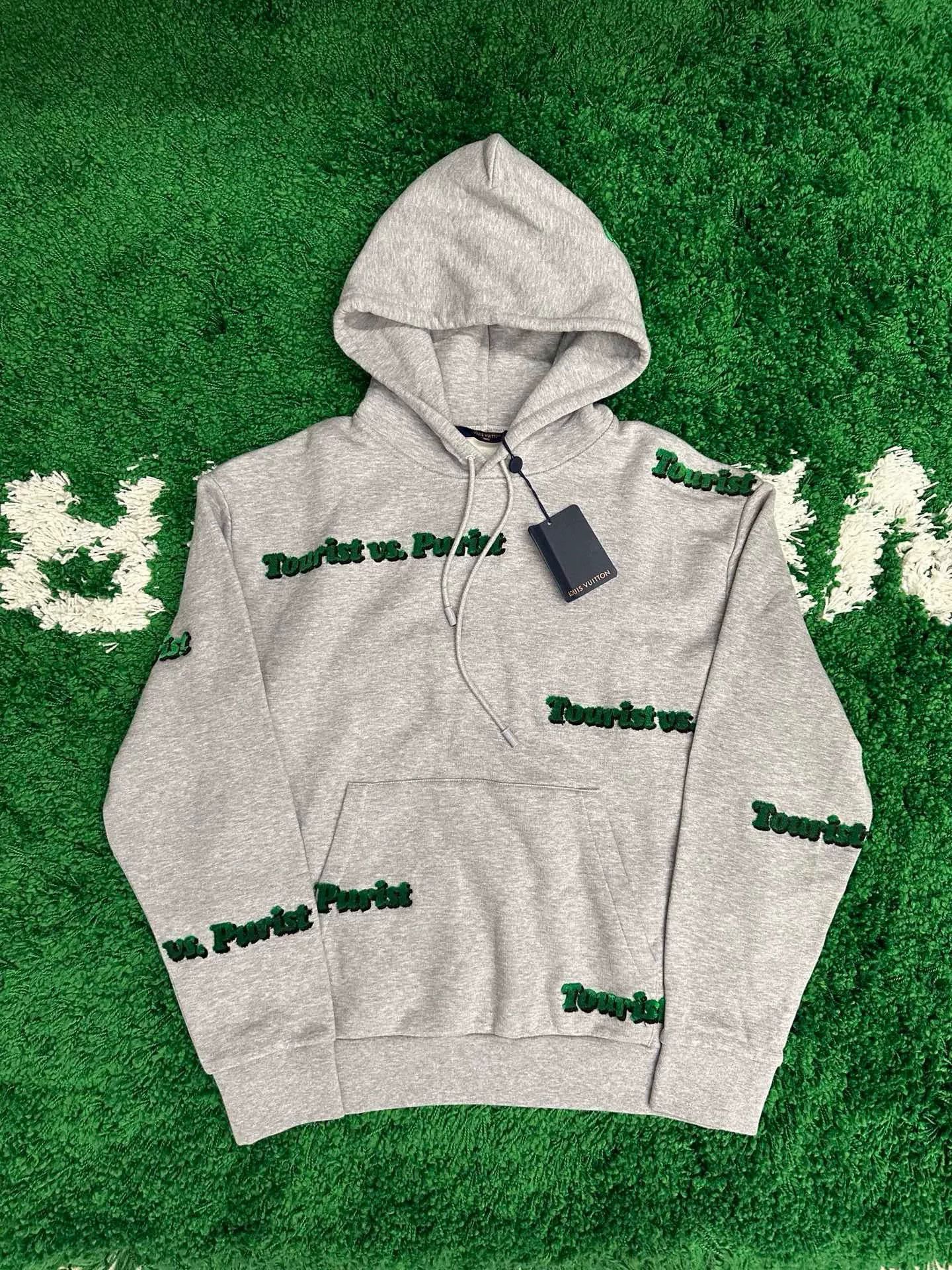 Louis Vuitton Louis Vuitton Green Hoodie s Men Size US S / EU 44-46 / 1 - 5 Thumbnail
