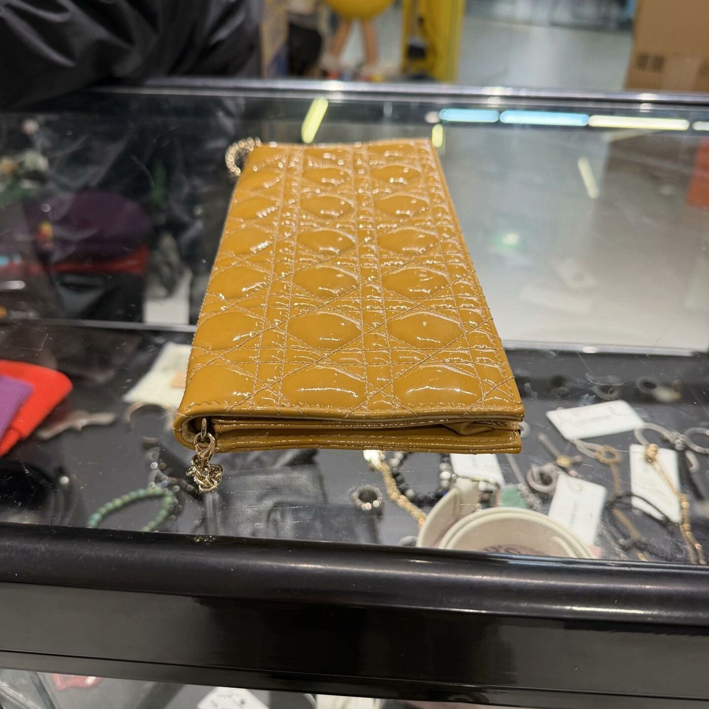 Dior Dior Yellow Wallet one size Men Size ONE SIZE - 7 Thumbnail