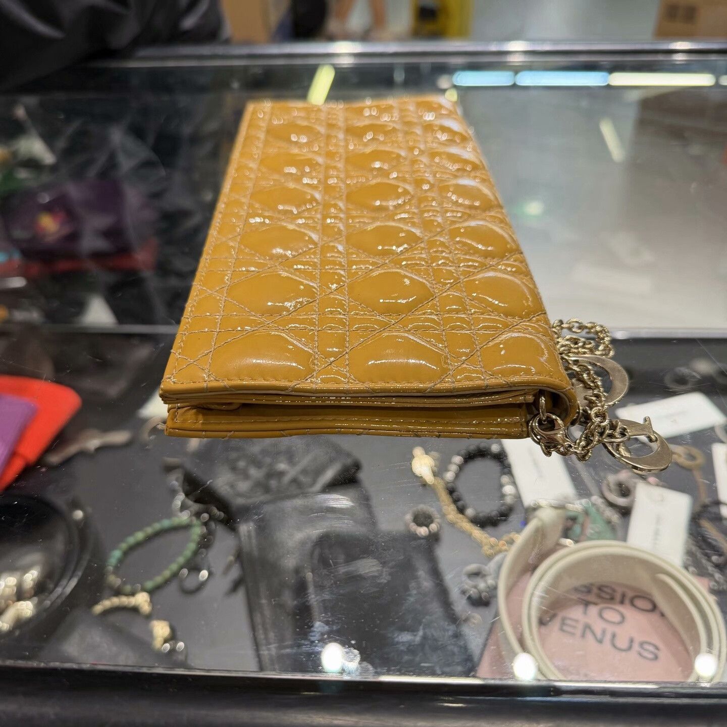 Dior Dior Yellow Wallet one size Men Size ONE SIZE - 6 Thumbnail