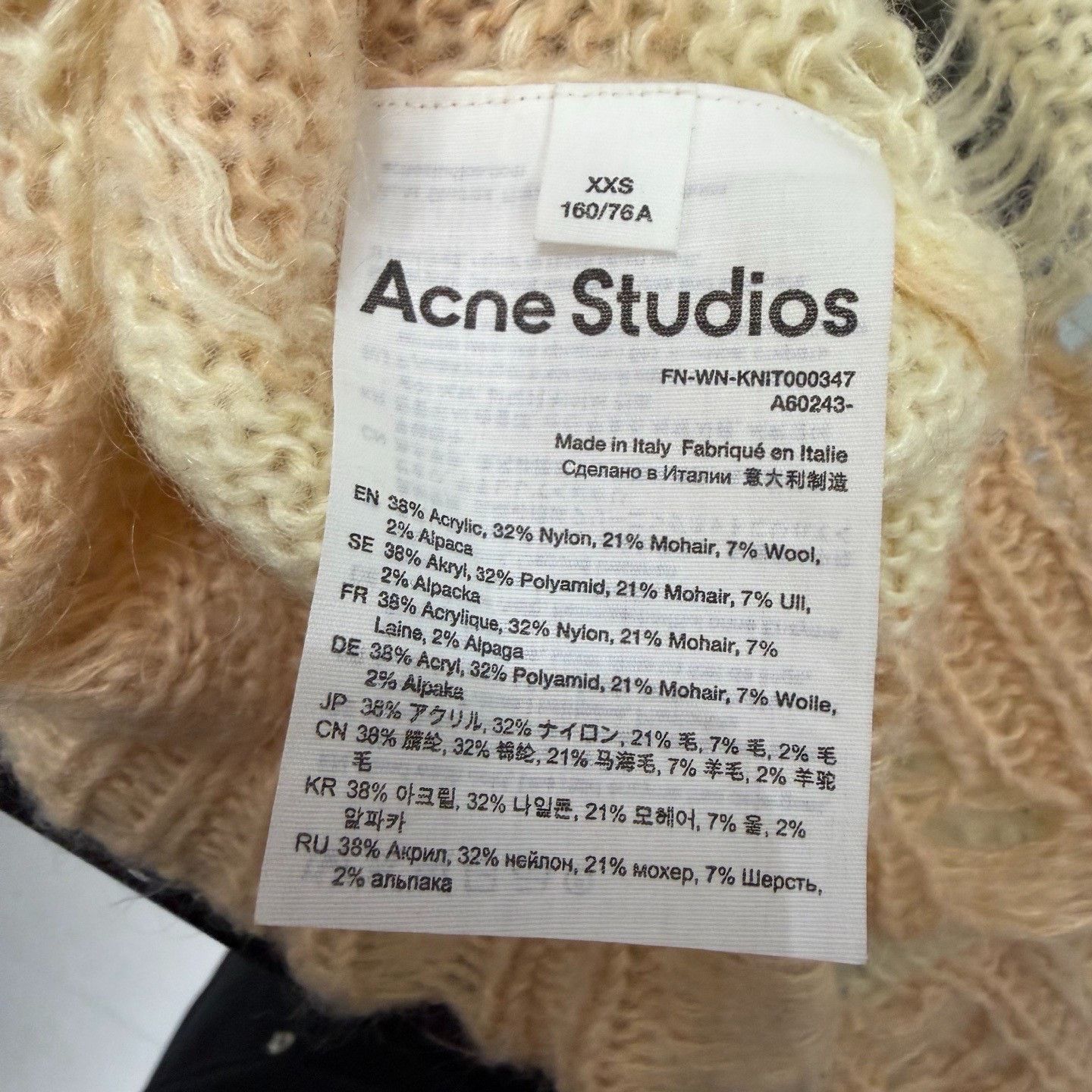 Acne Studios Acne Studios Sweater XXS Women Size XXS / US 00 / IT 34 - 4 Thumbnail