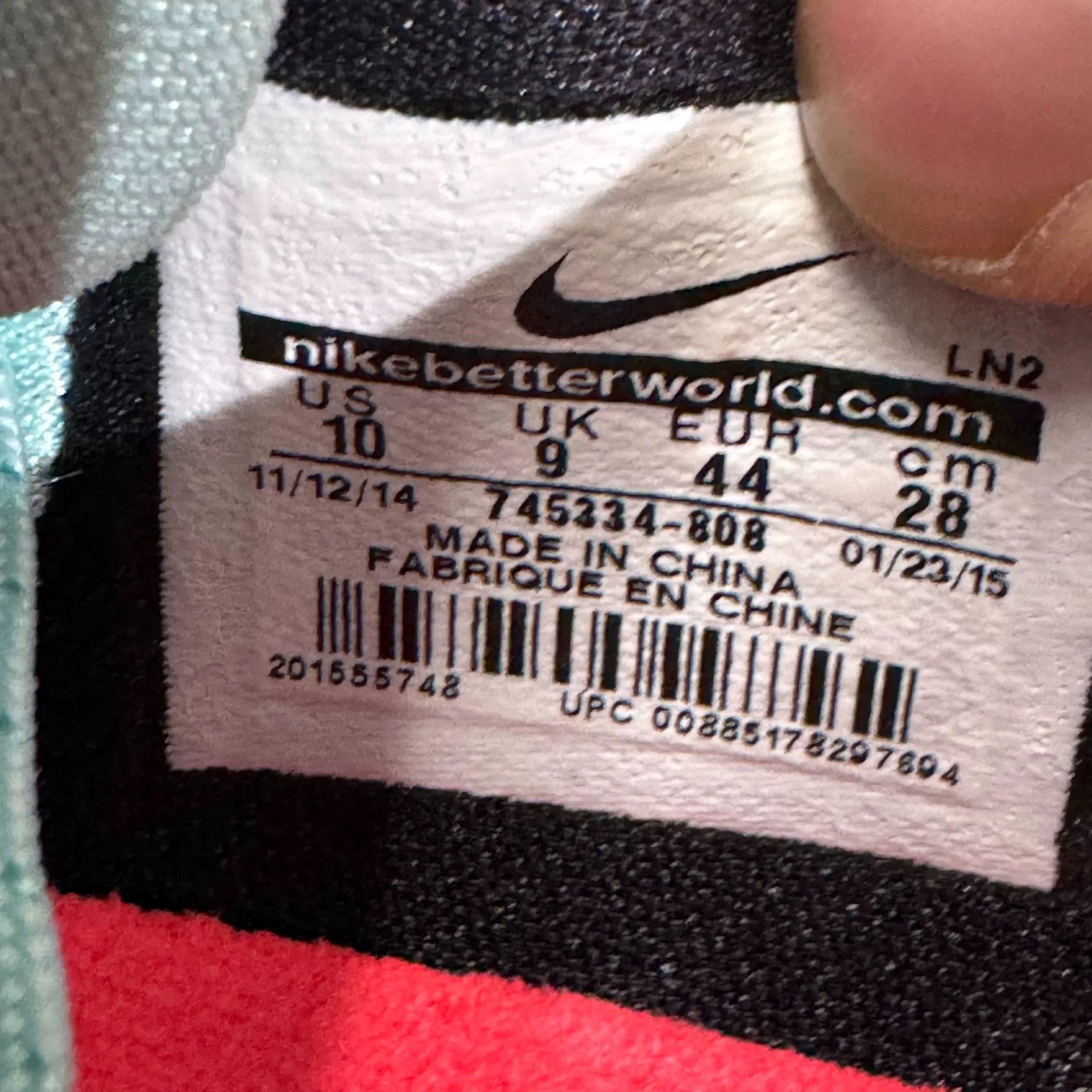 Nike Nike Red Lowtop Sneakers 10.5 Men Size US 10.5 / EU 43-44 - 5 Thumbnail