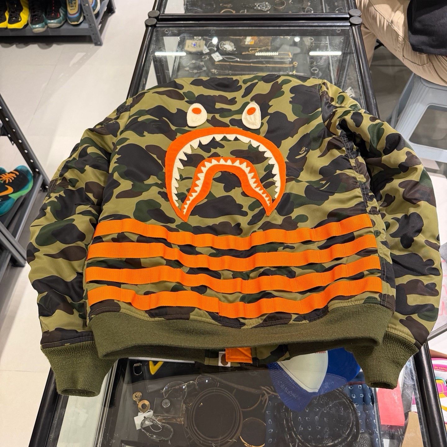 Bape Bape Orange Heavy Coat s Men Size US S / EU 44-46 / 1 - 7 Thumbnail