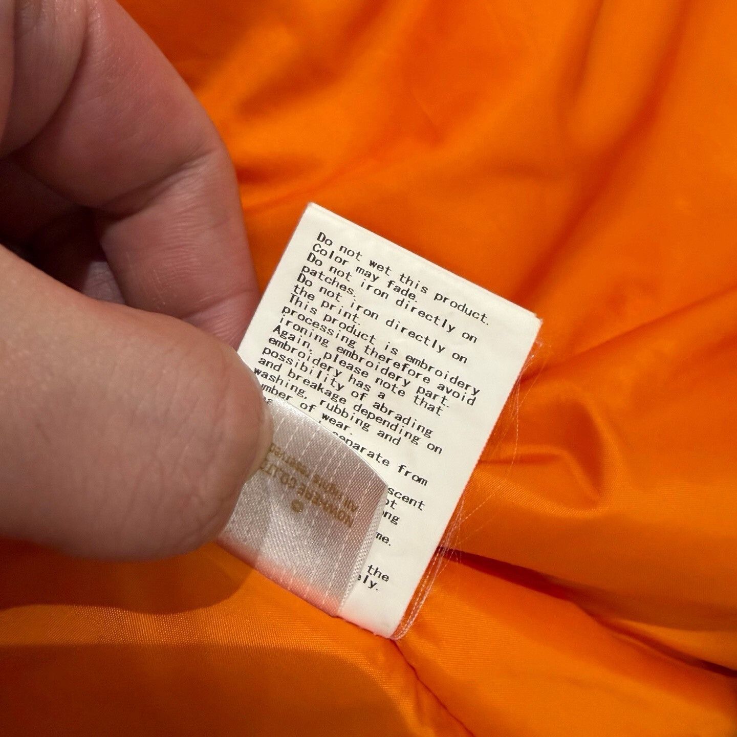 Bape Bape Orange Heavy Coat s Men Size US S / EU 44-46 / 1 - 6 Thumbnail