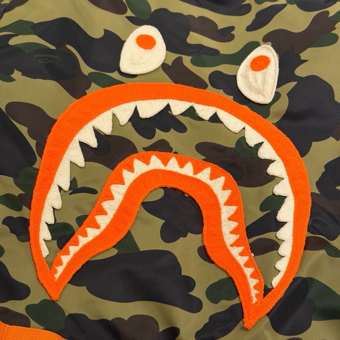 Bape Bape Orange Heavy Coat s Men Size US S / EU 44-46 / 1 - 8 Thumbnail