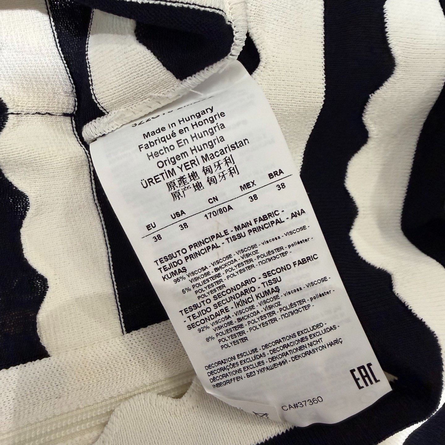 Armani Armani Black Jacket S Women Size S / US 4 / IT 40 - 5 Thumbnail
