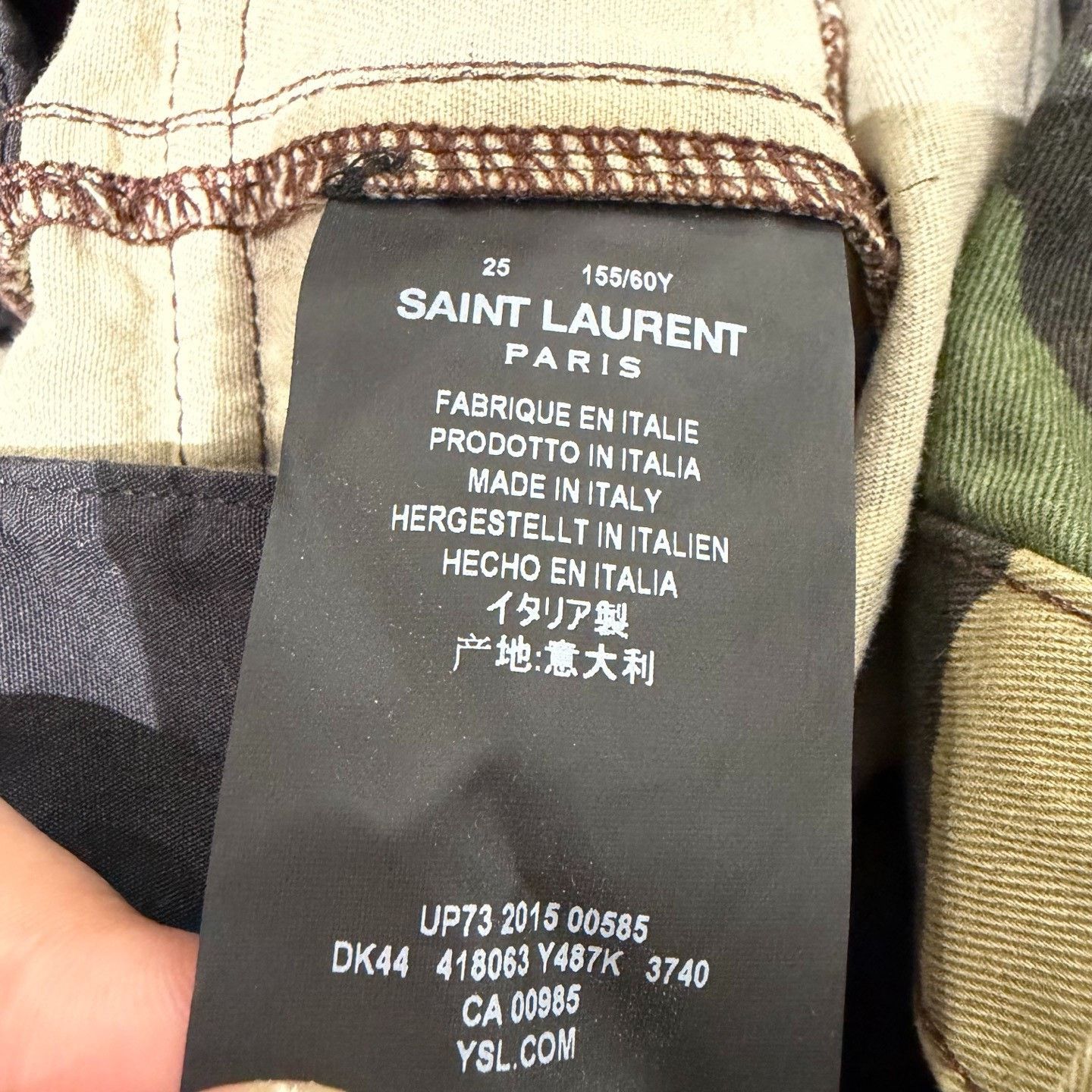 Saint Laurent Paris Saint Laurent Paris Skirt 25 Women Size 25" / US 0 / IT 36 - 4 Thumbnail
