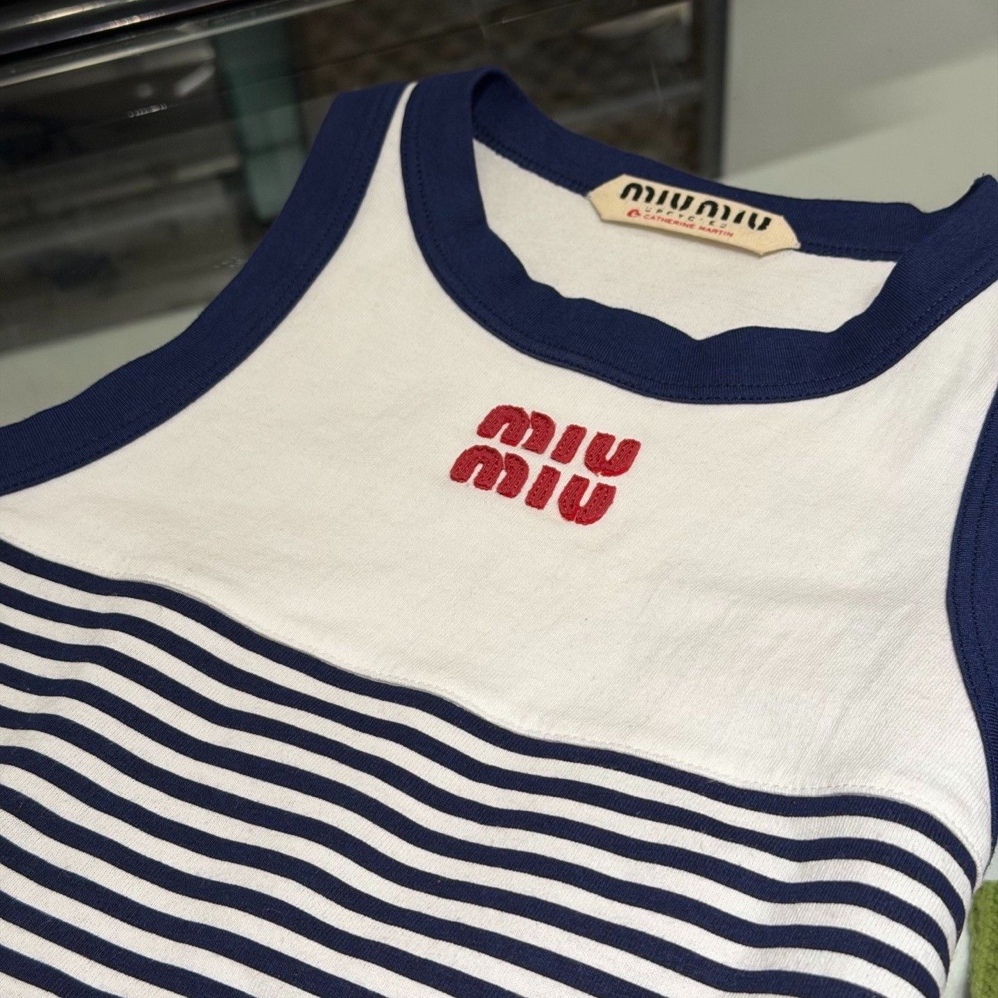 Miu Miu Miu Miu Tank Top XS Women Size XS / US 0-2 / IT 36-38 - 6 Thumbnail