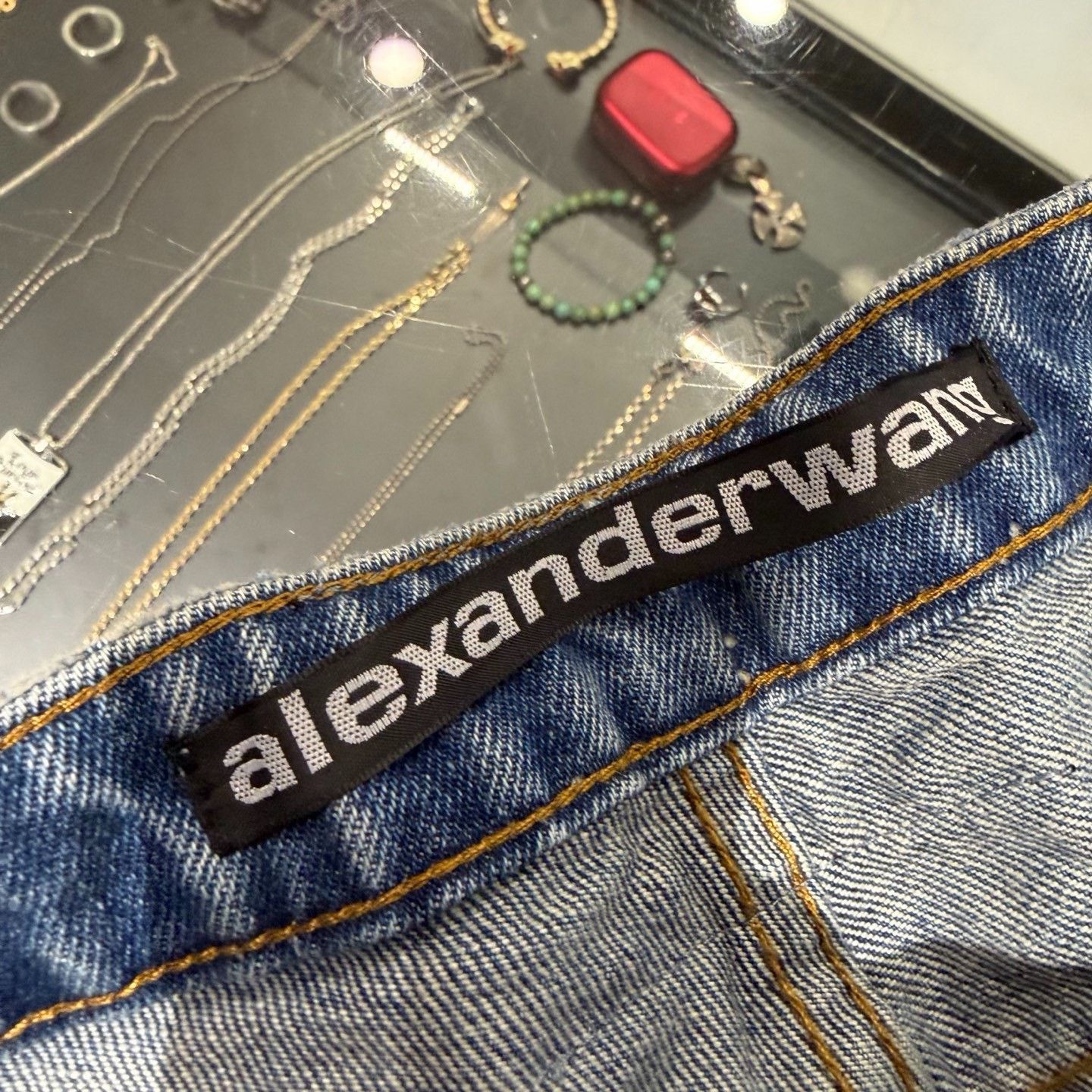 Alexander Wang Alexander Wang Blue Jeans 25 Women Size 25" / US 0 / IT 36 - 3 Thumbnail