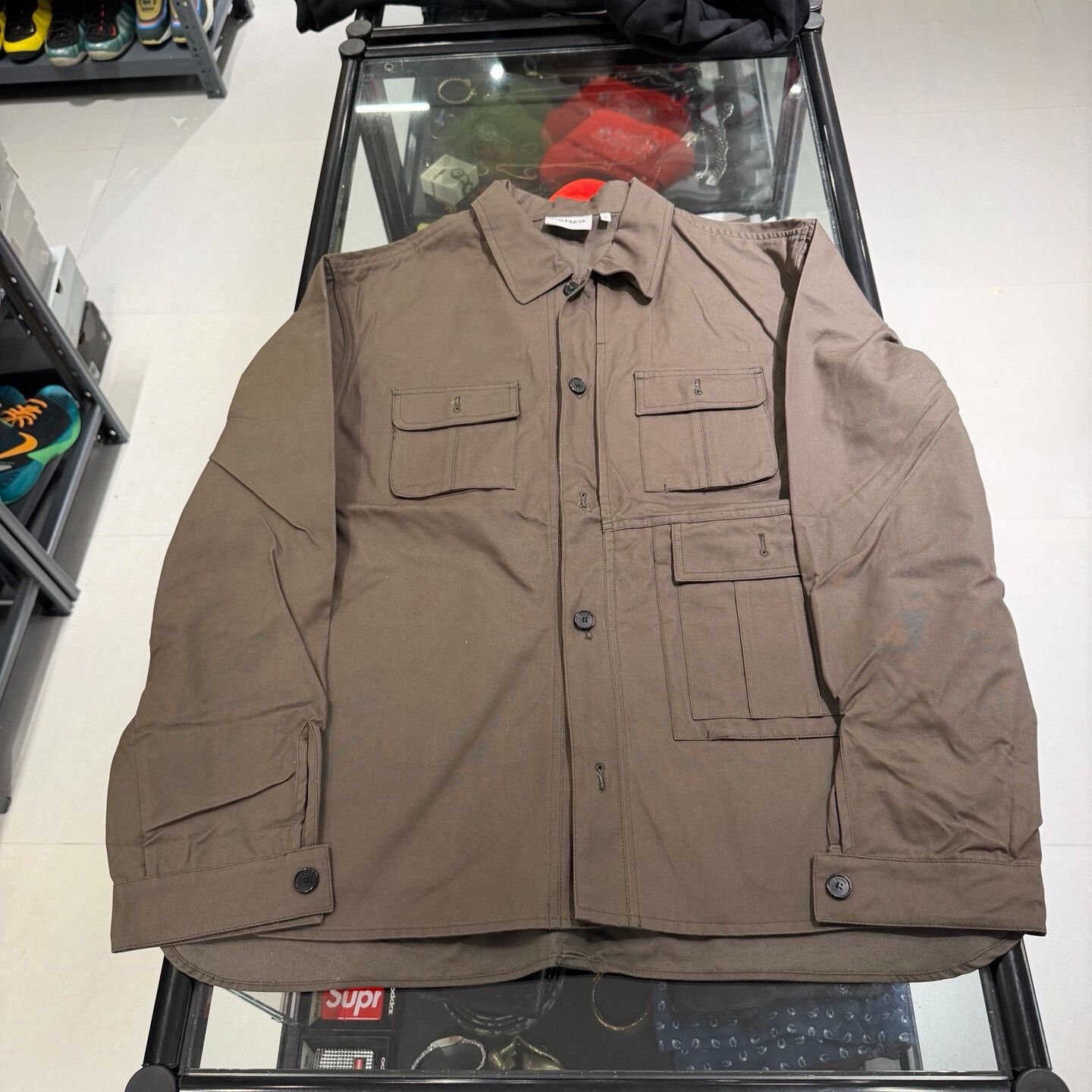 Kenzo Kenzo Brown Shirt l Men Size US L / EU 52-54 / 3 - 5 Thumbnail