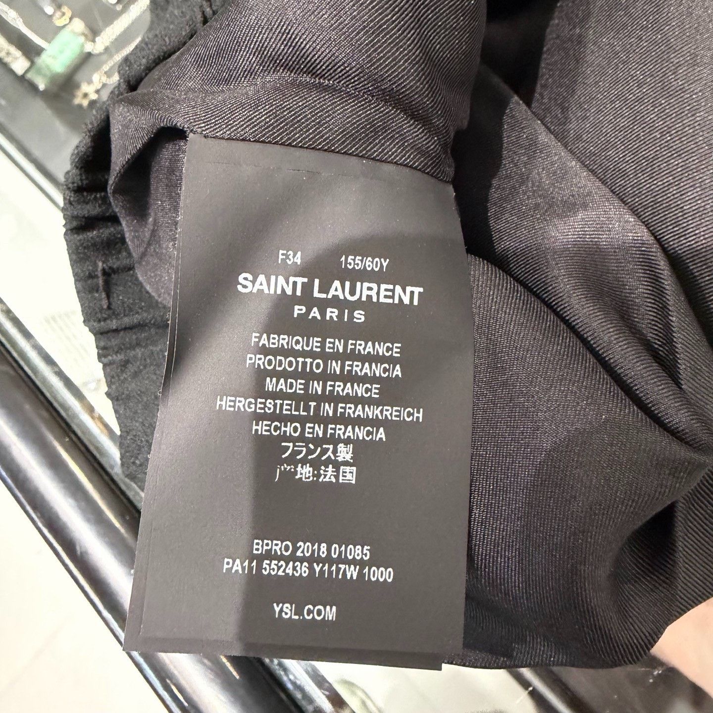 Saint Laurent Paris Saint Laurent Paris Pants 26 Women Size 26" / US 2 / IT 38 - 6 Thumbnail