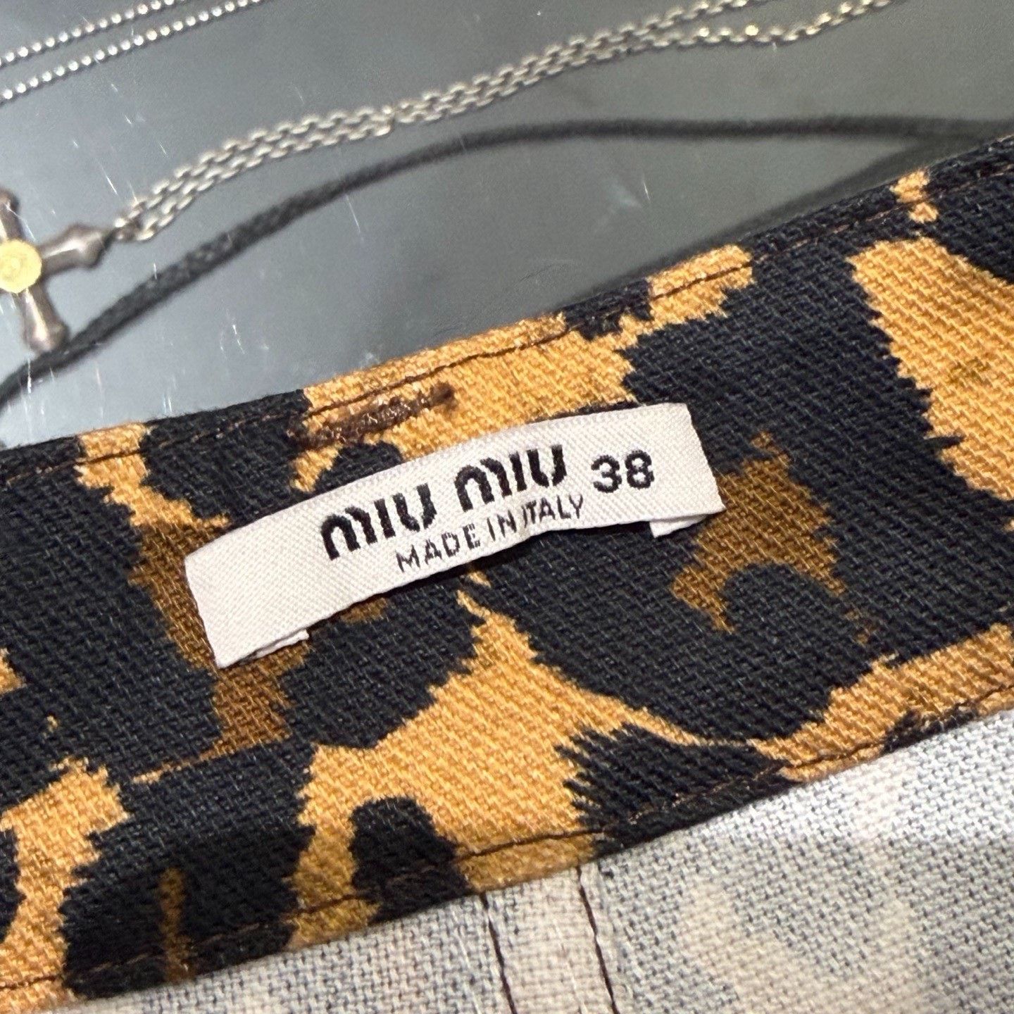 Miu Miu Miu Miu Skirt 38 Women Size 38" / US 16 / IT 52 - 4 Thumbnail