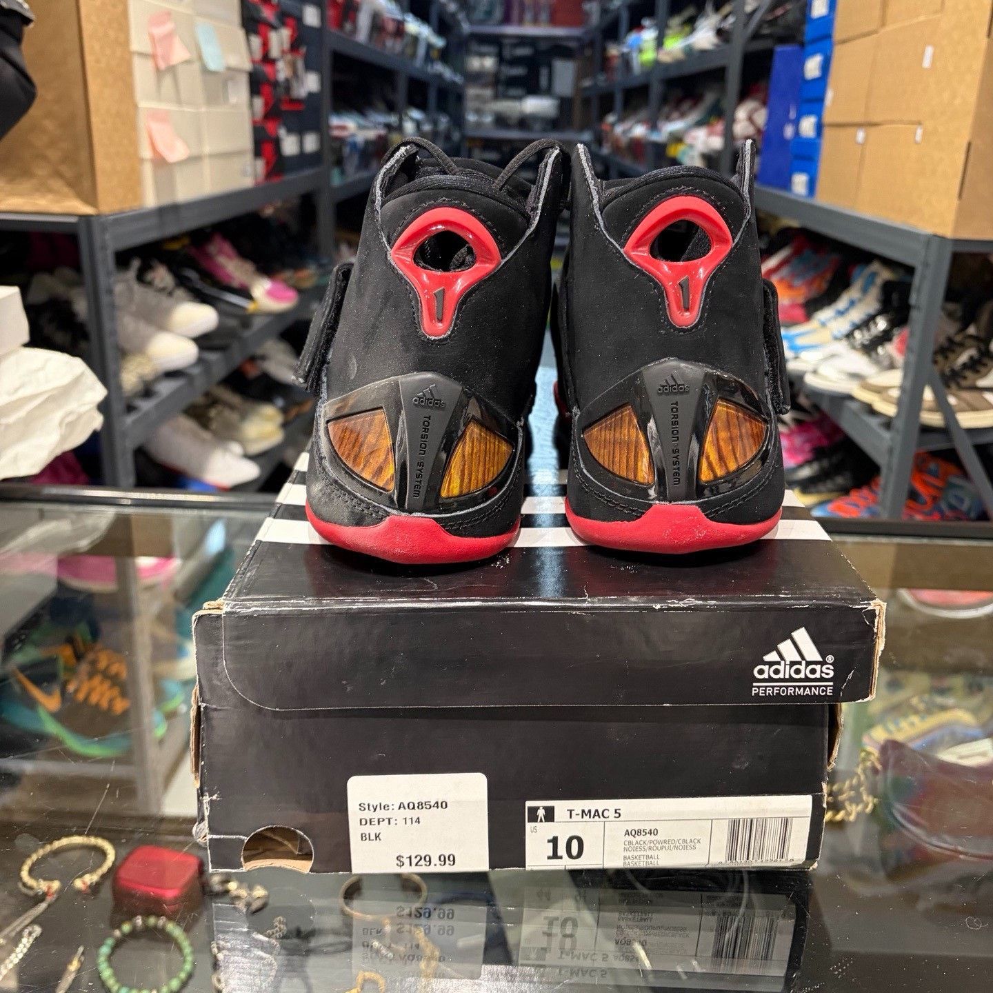 Adidas Adidas Black Lowtop Sneakers 10.5 Men Size US 10.5 / EU 43-44 - 3 Thumbnail
