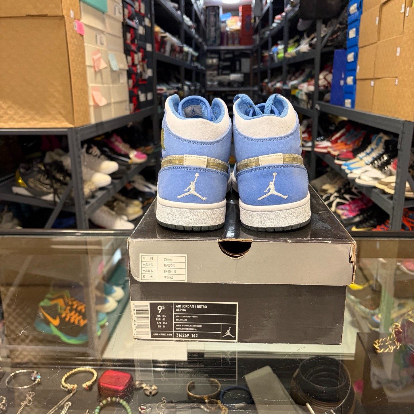 Nike Nike Blue Lowtop Sneakers 10 Men Size US 10 / EU 43 - 3 Thumbnail