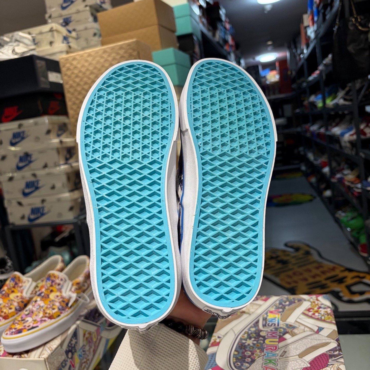 Vans Vans Blue Lowtop Sneakers 8 Men Size US 8 / EU 41 - 4 Thumbnail
