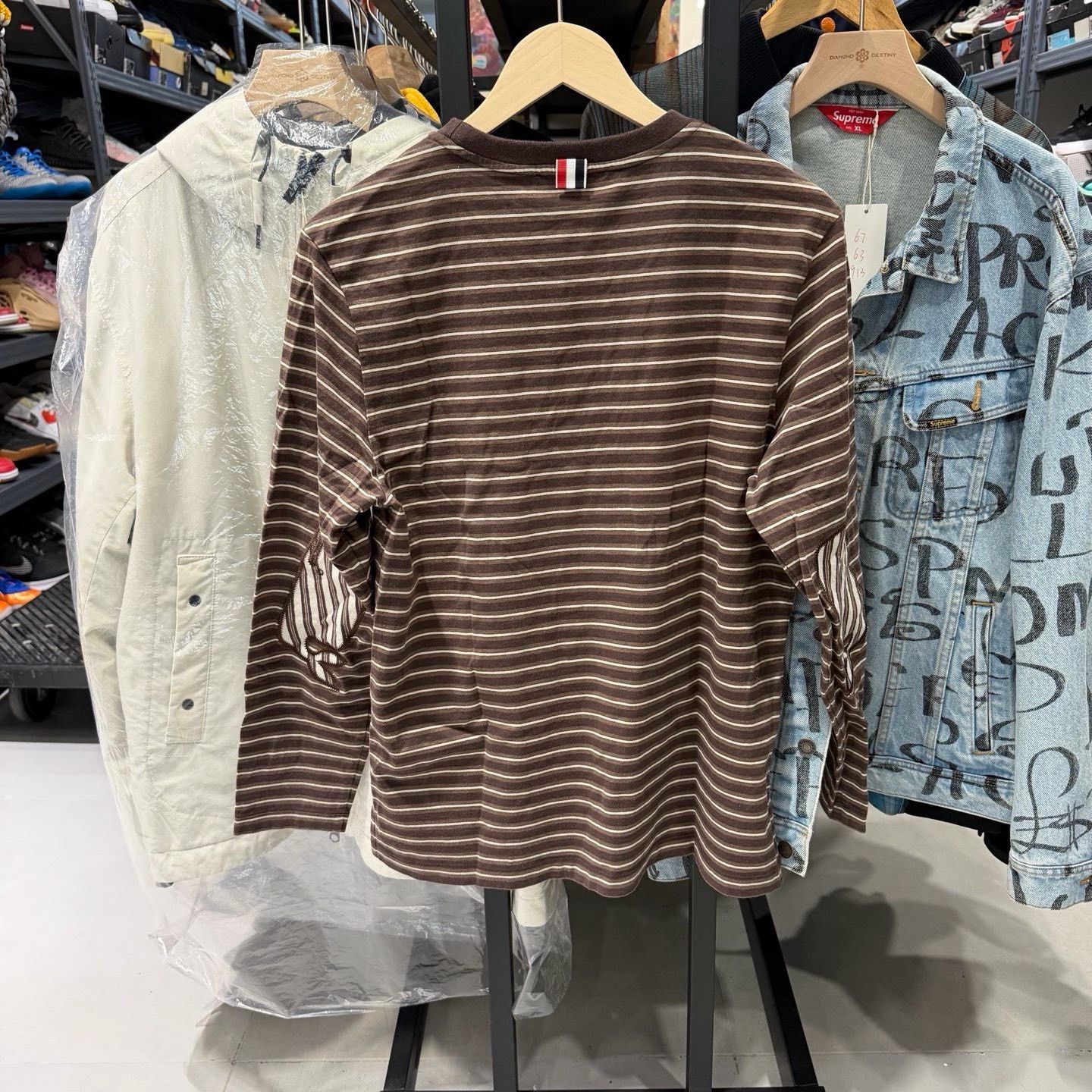 Thom Browne Thom Browne Brown T-Shirt xs Men Size US XS / EU 42 / 0 - 2 Thumbnail