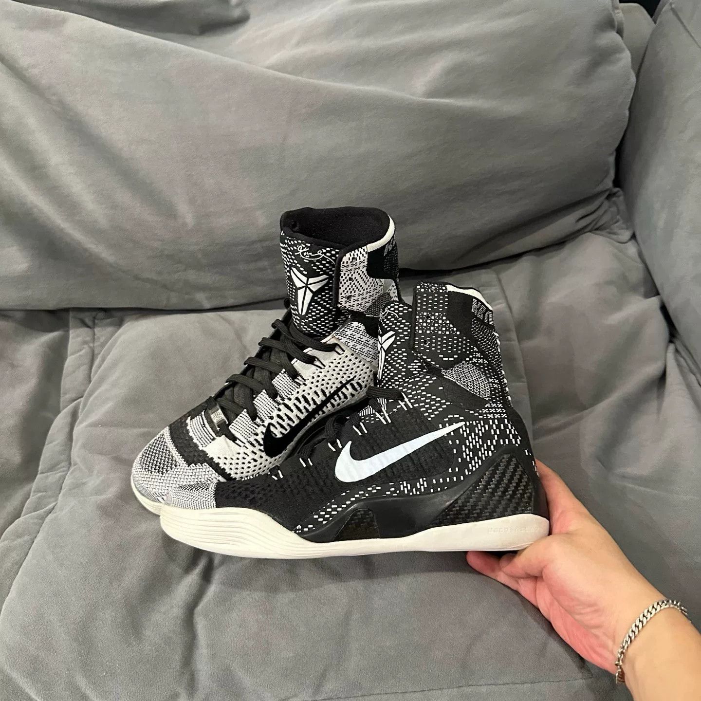 Nike Nike Black Lowtop Sneakers 8.5 Men Size US 8.5 / EU 41-42 - 8 Thumbnail