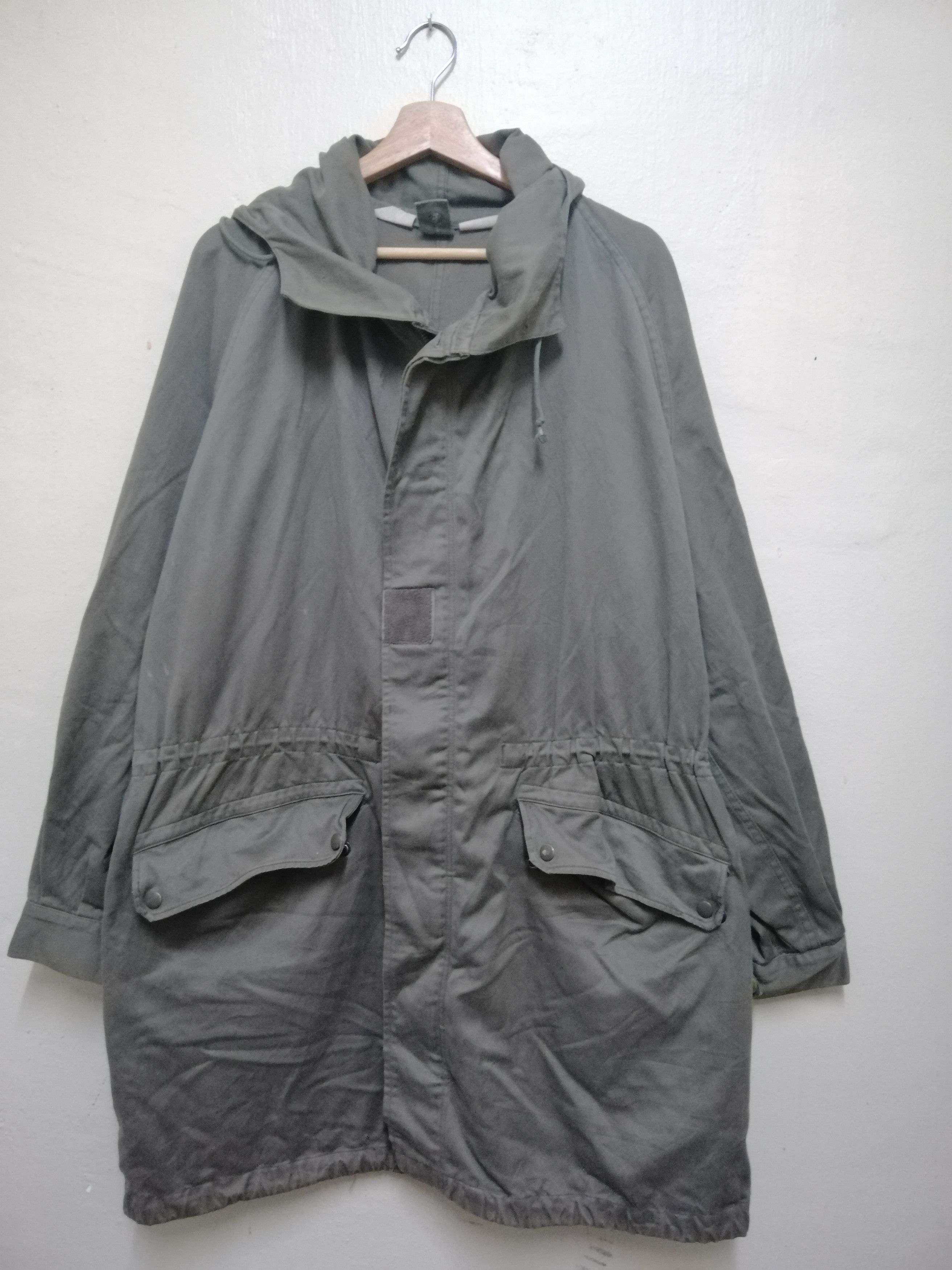 Other 80s J. Veyrier Paris France Military Green Army French Army Size US L / EU 52-54 / 3 - 1 Thumbnail