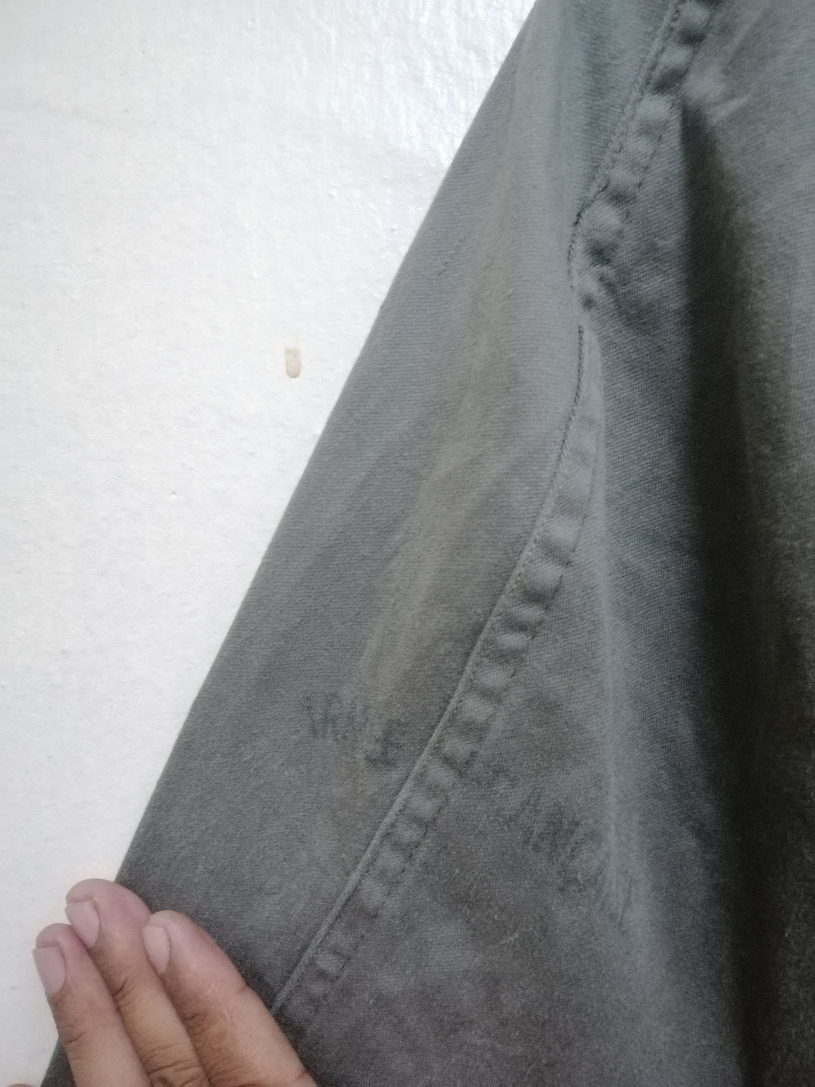 Other 80s J. Veyrier Paris France Military Green Army French Army Size US L / EU 52-54 / 3 - 3 Thumbnail