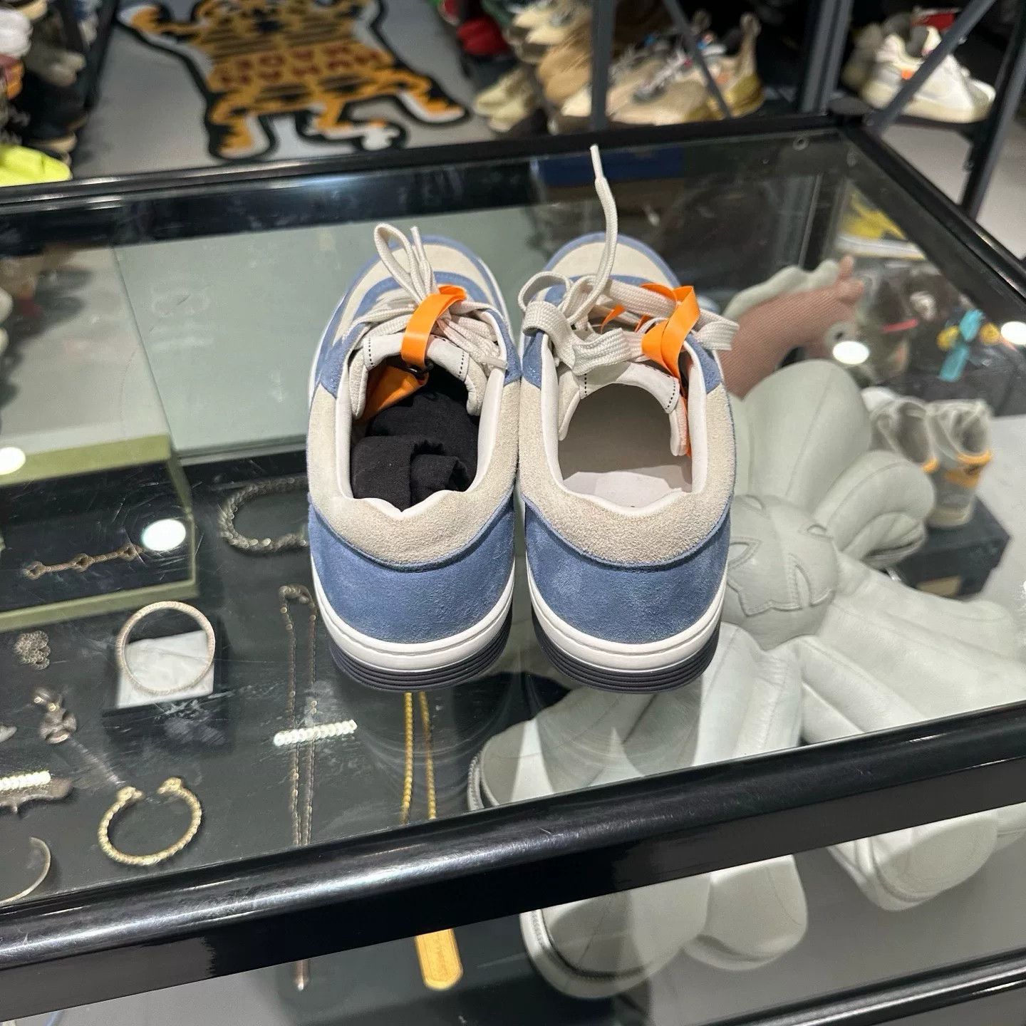Chanel Chanel Blue Lowtop Sneakers 11.5 Men Size US 11.5 / EU 44-45 - 3 Thumbnail
