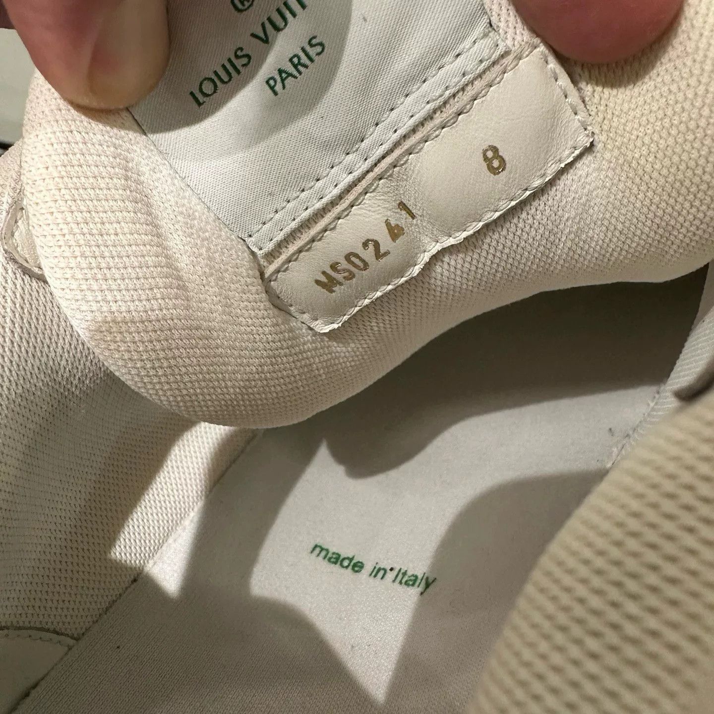Louis Vuitton Louis Vuitton Green Lowtop Sneakers 9 Men Size US 9 / EU 42 - 4 Thumbnail