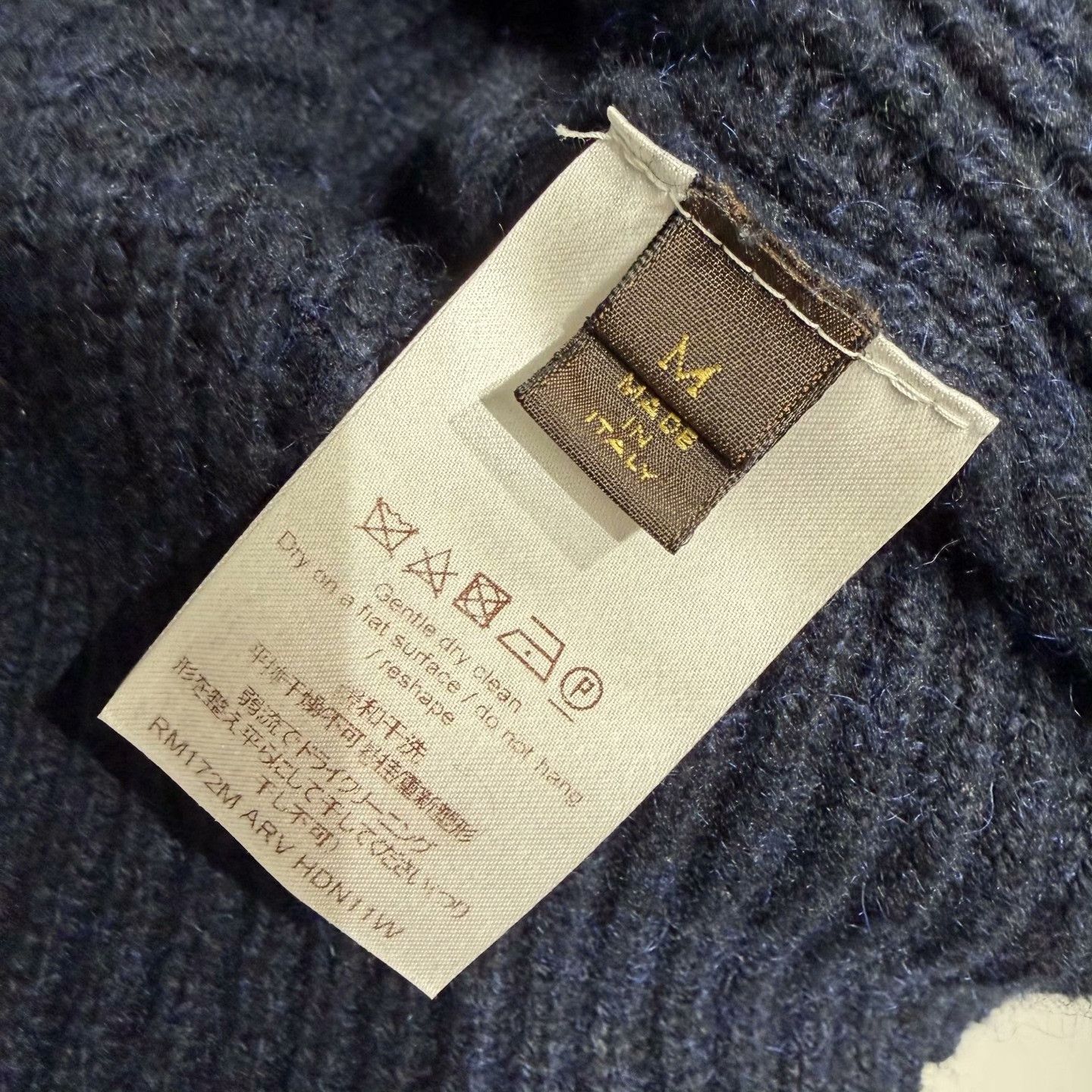 Louis Vuitton Louis Vuitton Blue Sweater m Men Size US M / EU 48-50 / 2 - 4 Thumbnail