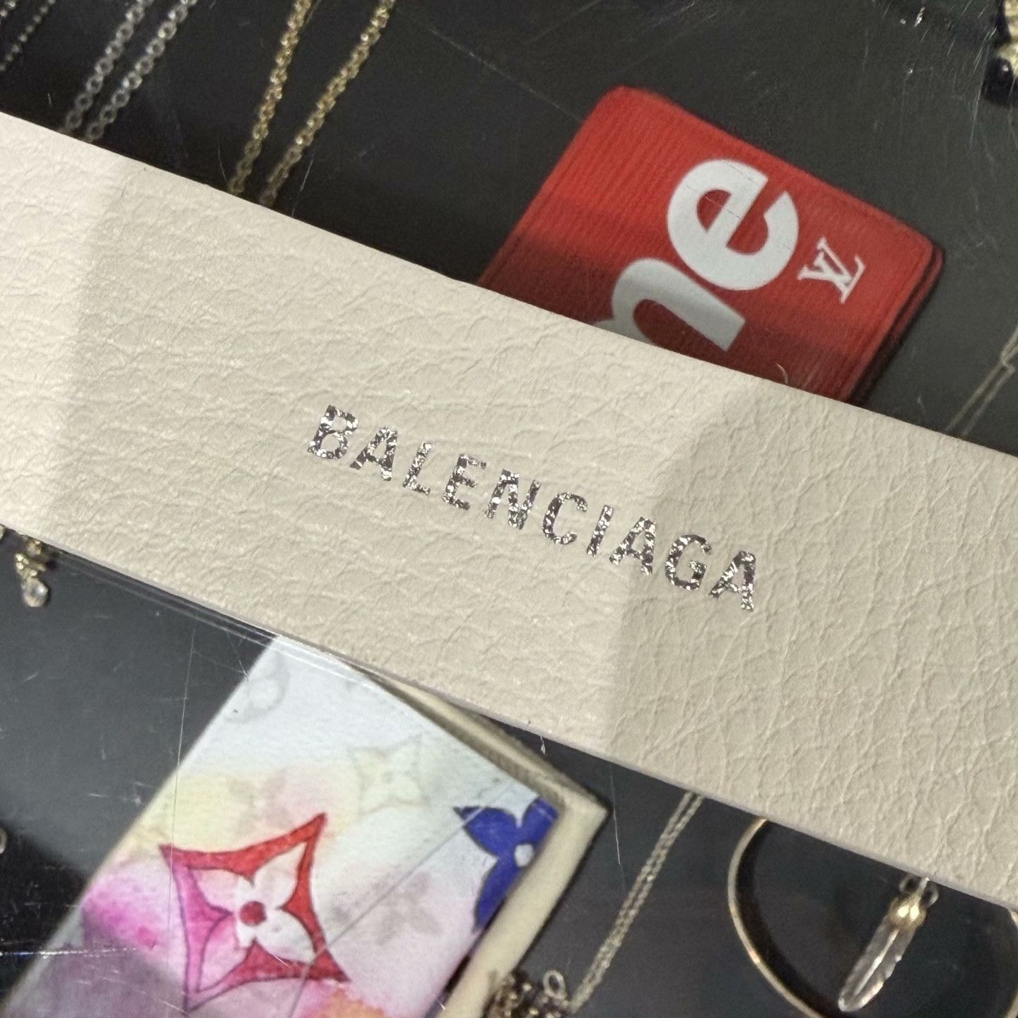 Balenciaga Balenciaga White Belt one size Men Size ONE SIZE - 4 Thumbnail