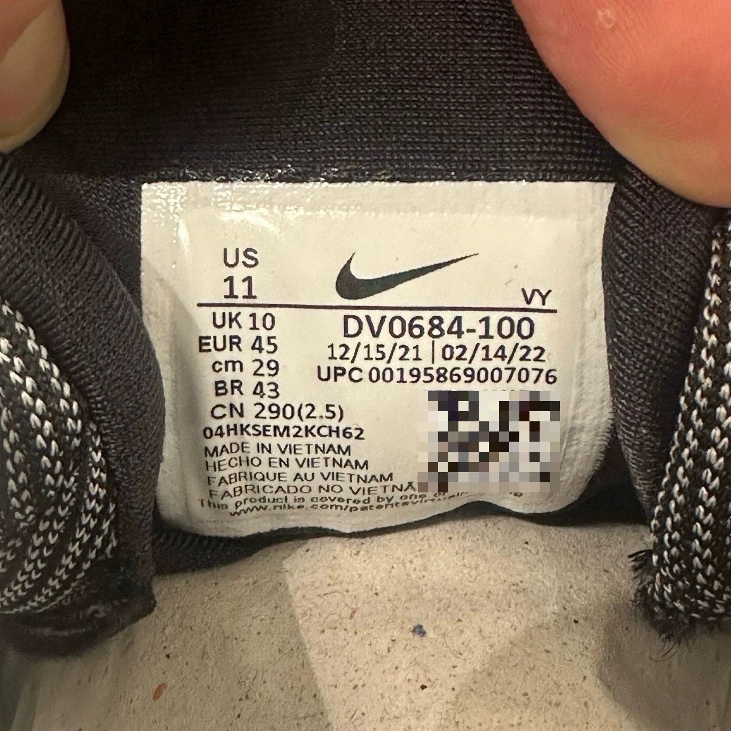 Nike Nike Blue Lowtop Sneakers 11.5 Men Size US 11.5 / EU 44-45 - 5 Thumbnail
