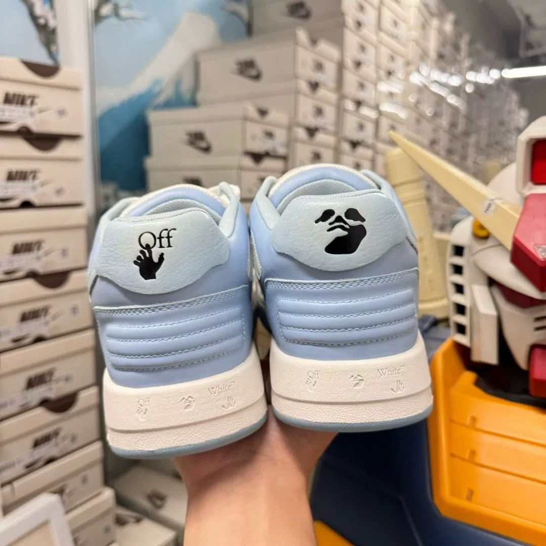 Off-White Off-White Blue Lowtop Sneakers 7.5 Men Size US 7.5 / EU 40-41 - 3 Thumbnail