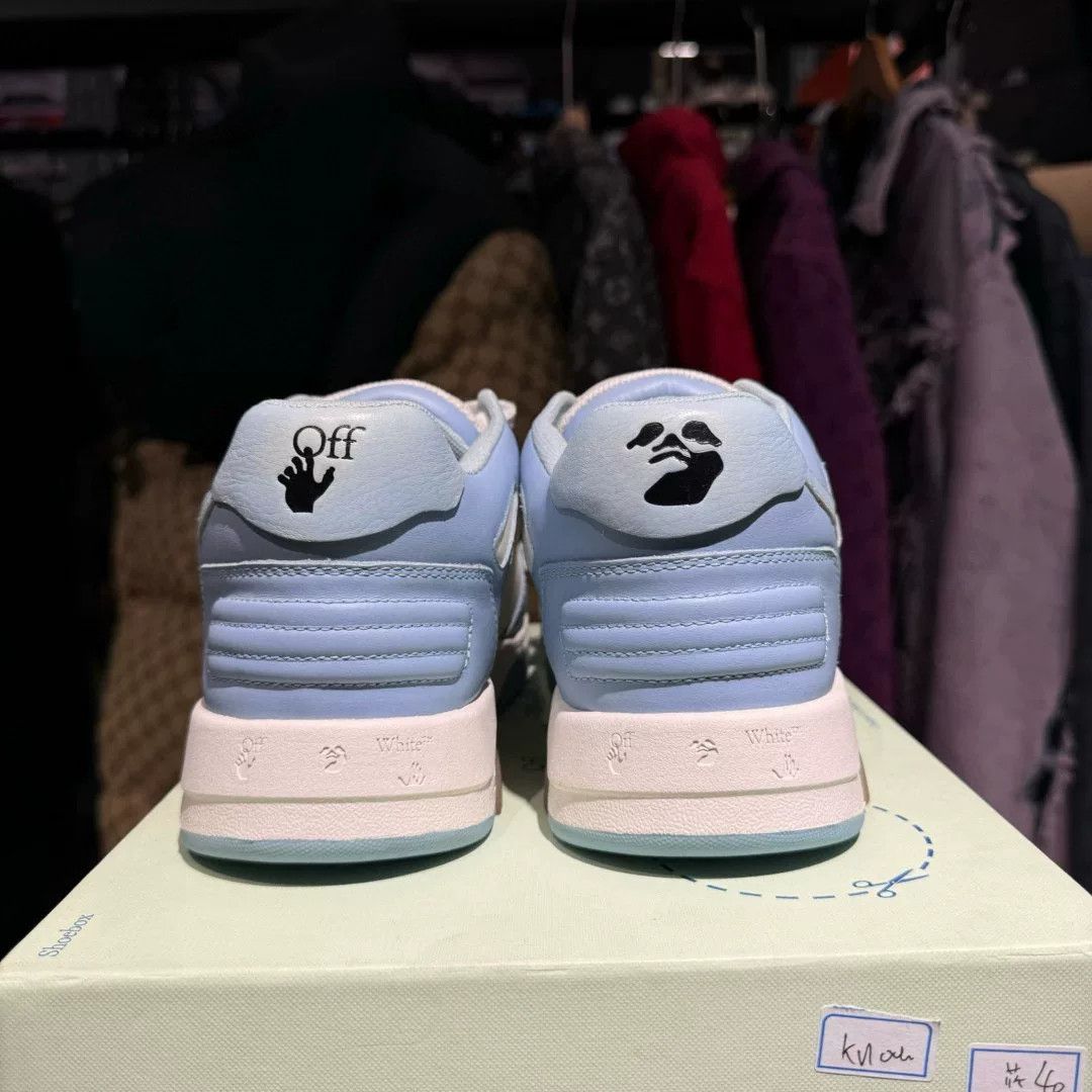 Off-White Off-White Blue Lowtop Sneakers 7.5 Men Size US 7.5 / EU 40-41 - 6 Thumbnail