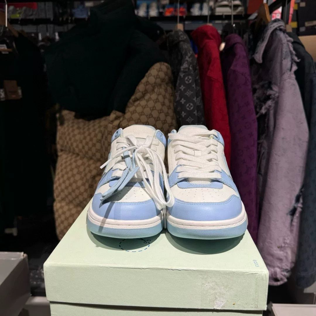 Off-White Off-White Blue Lowtop Sneakers 7.5 Men Size US 7.5 / EU 40-41 - 5 Thumbnail