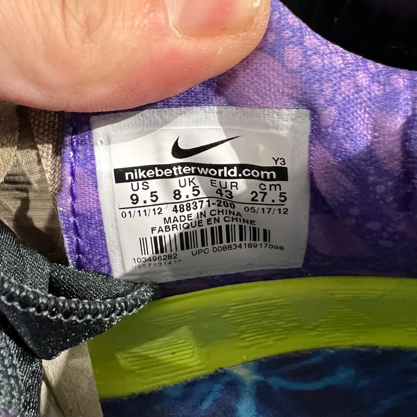 Nike Nike Multi Lowtop Sneakers 10 Men Size US 10 / EU 43 - 5 Thumbnail