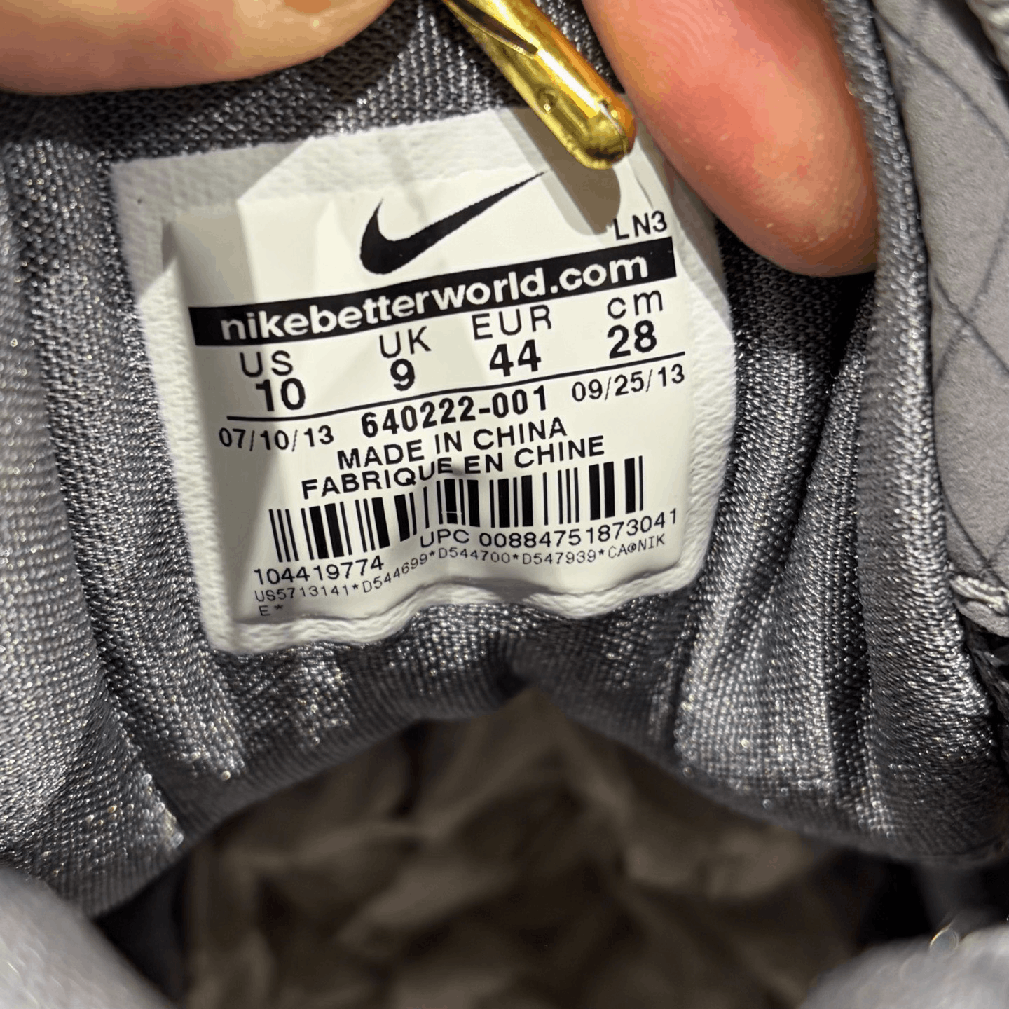 Nike Nike Gray Lowtop Sneakers 10.5 Men Size US 10.5 / EU 43-44 - 5 Thumbnail
