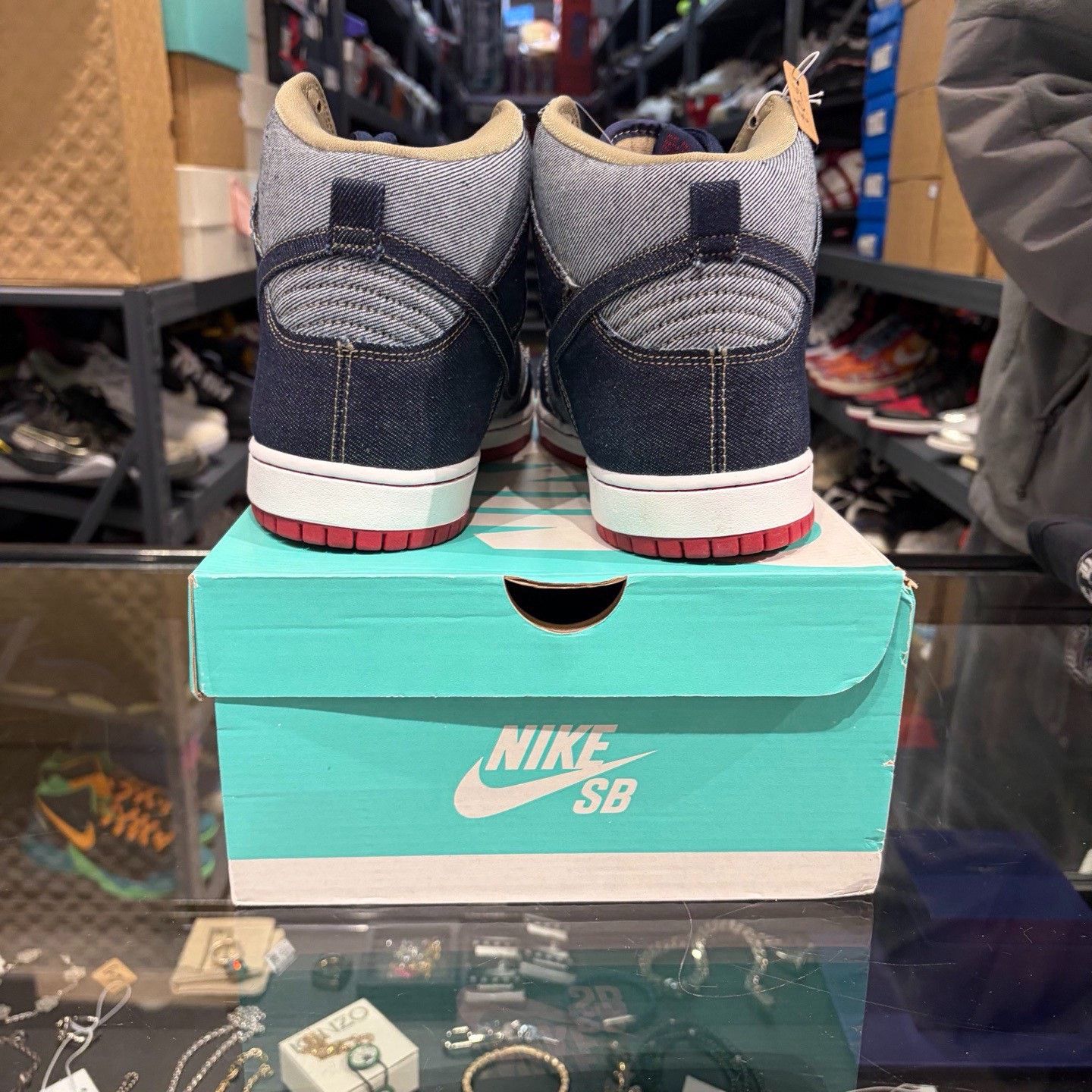 Nike Nike Blue Lowtop Sneakers 12 Men Size US 12 / EU 45 - 3 Thumbnail