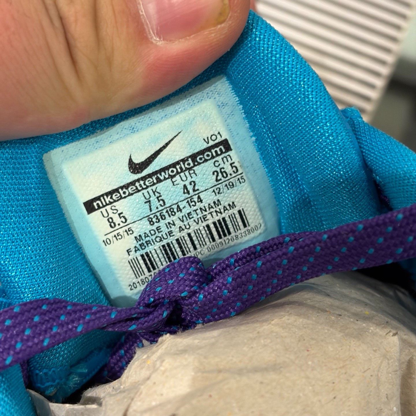 Nike Nike Blue Lowtop Sneakers 9 Men Size US 9 / EU 42 - 5 Thumbnail