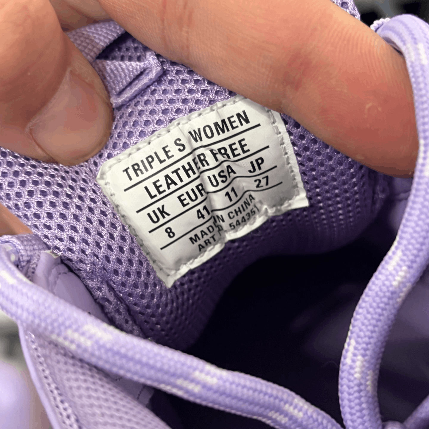 Balenciaga Balenciaga Purple Lowtop Sneakers 8.5 Men Size US 8.5 / EU 41-42 - 5 Thumbnail