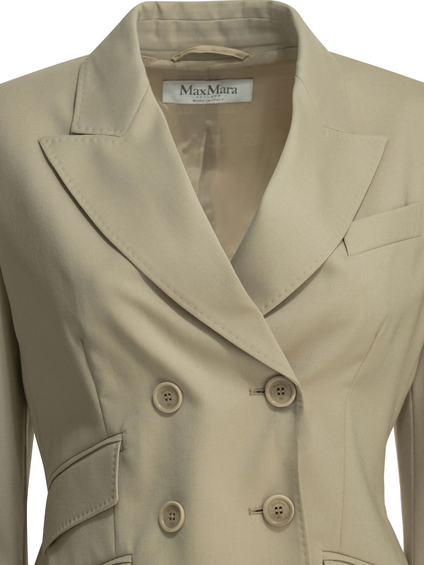 Max Mara Max Mara Double-Breasted Wool Blazer tag size 40 Women - USA Duties Paid Size M / US 6-8 / IT 42-44 - 3 Thumbnail