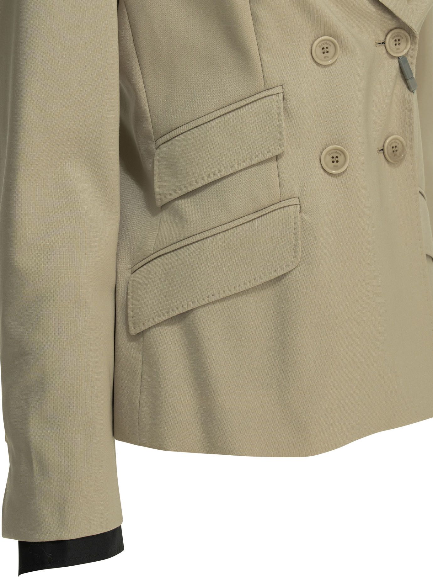Max Mara Max Mara Double-Breasted Wool Blazer tag size 40 Women - USA Duties Paid Size M / US 6-8 / IT 42-44 - 4 Thumbnail
