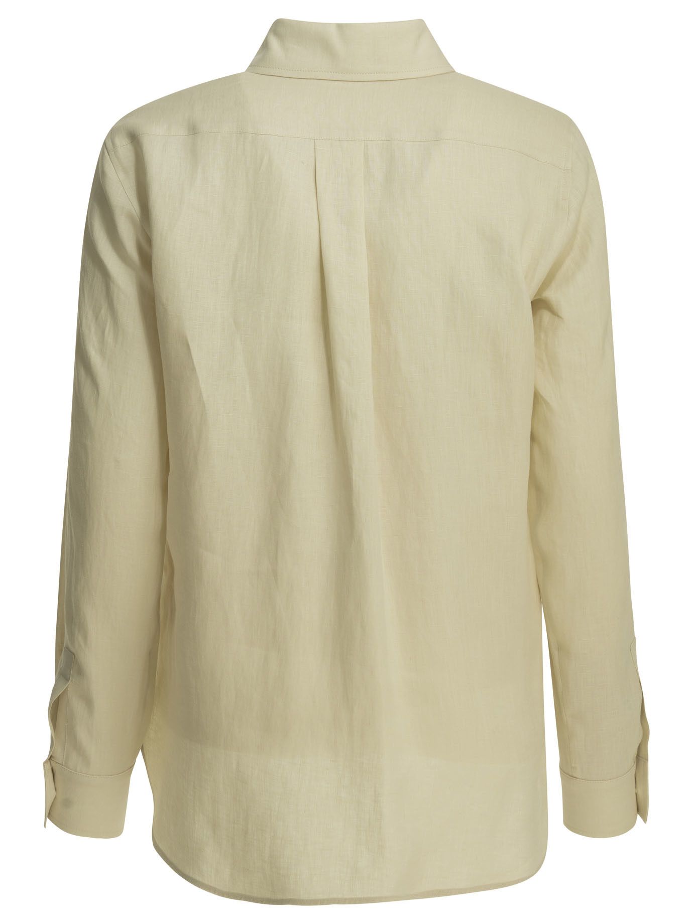 Max Mara Max Mara Casual Linen Shirt tag size 44 Women - USA Duties Paid Size L / US 10 / IT 46 - 2 Thumbnail