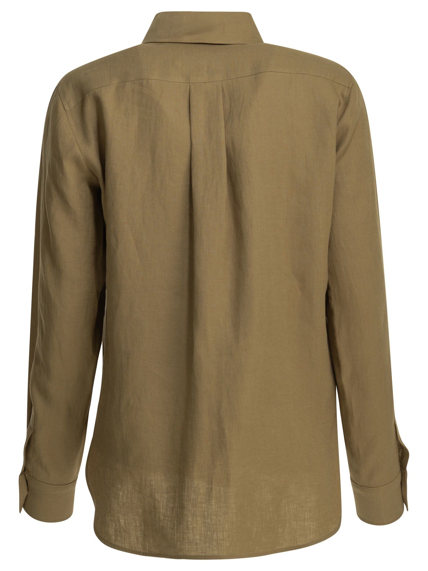 Max Mara Max Mara Casual Linen Shirt tag size 42 Women - USA Duties Paid Size M / US 6-8 / IT 42-44 - 2 Thumbnail