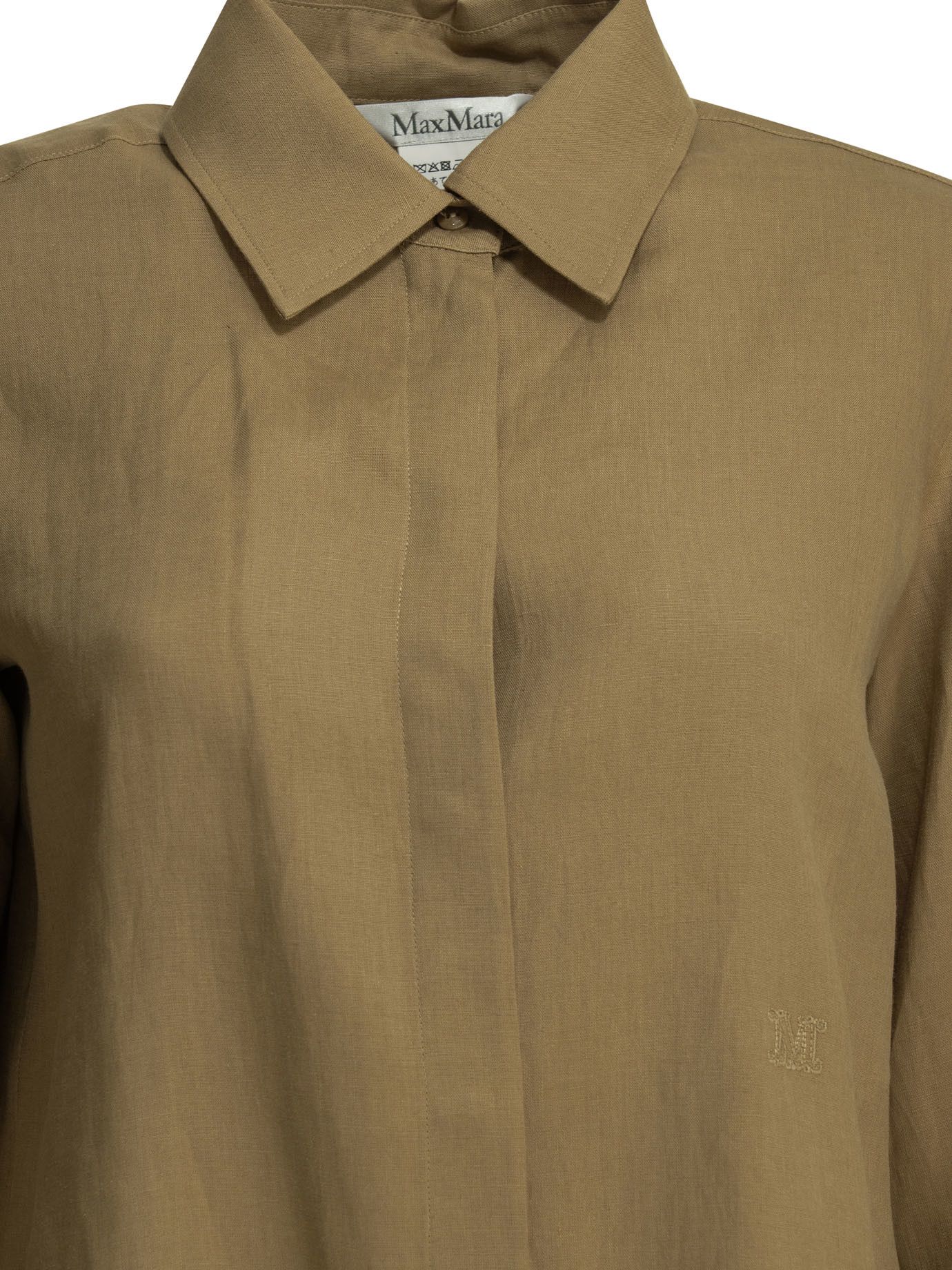Max Mara Max Mara Casual Linen Shirt tag size 42 Women - USA Duties Paid Size M / US 6-8 / IT 42-44 - 3 Thumbnail