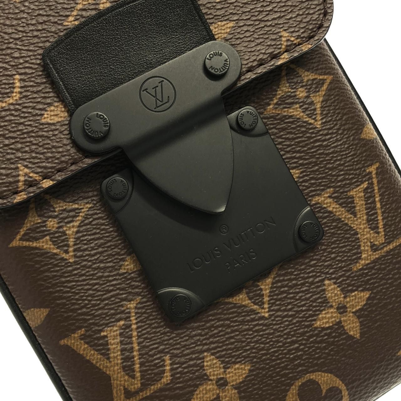 Louis Vuitton Louis Vuitton Louis Vuitton Monogram Macassar S Lock Vertical Wearable Wallet shoulder bag Textile Shoulder Bag M81522 DUTY FREE for USA Size ONE SIZE - 5 Thumbnail