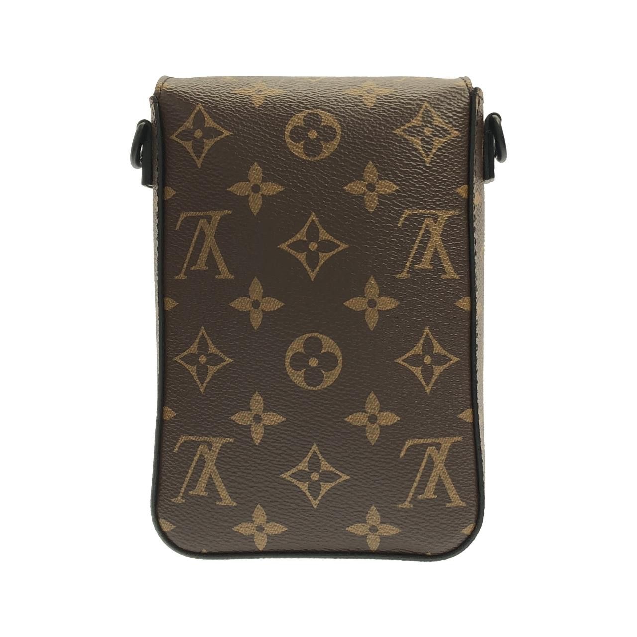 Louis Vuitton Louis Vuitton Louis Vuitton Monogram Macassar S Lock Vertical Wearable Wallet shoulder bag Textile Shoulder Bag M81522 DUTY FREE for USA Size ONE SIZE - 2 Thumbnail