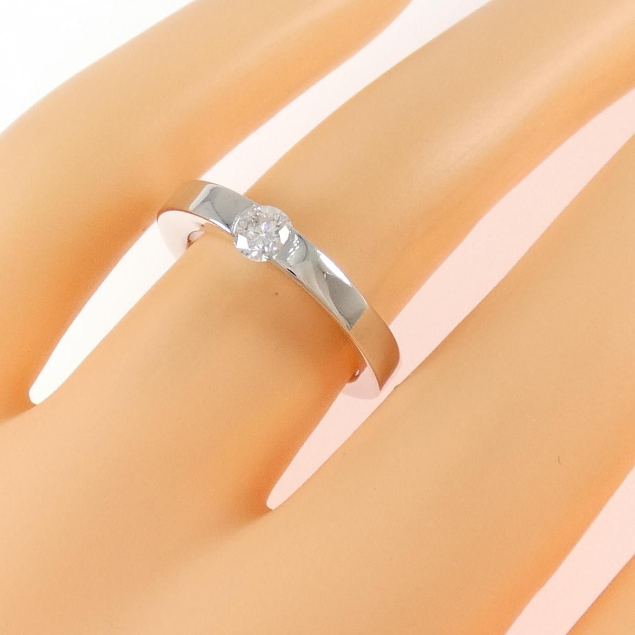 Cartier Cartier Cartier Date With Cartier 18K White Gold Diamond Ring Size 9 Precious Metal Ring DUTY FREE for USA Size ONE SIZE - 5 Thumbnail