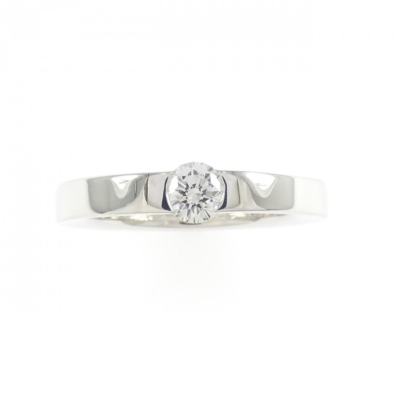 Cartier Cartier Cartier Date With Cartier 18K White Gold Diamond Ring Size 9 Precious Metal Ring DUTY FREE for USA Size ONE SIZE - 2 Thumbnail