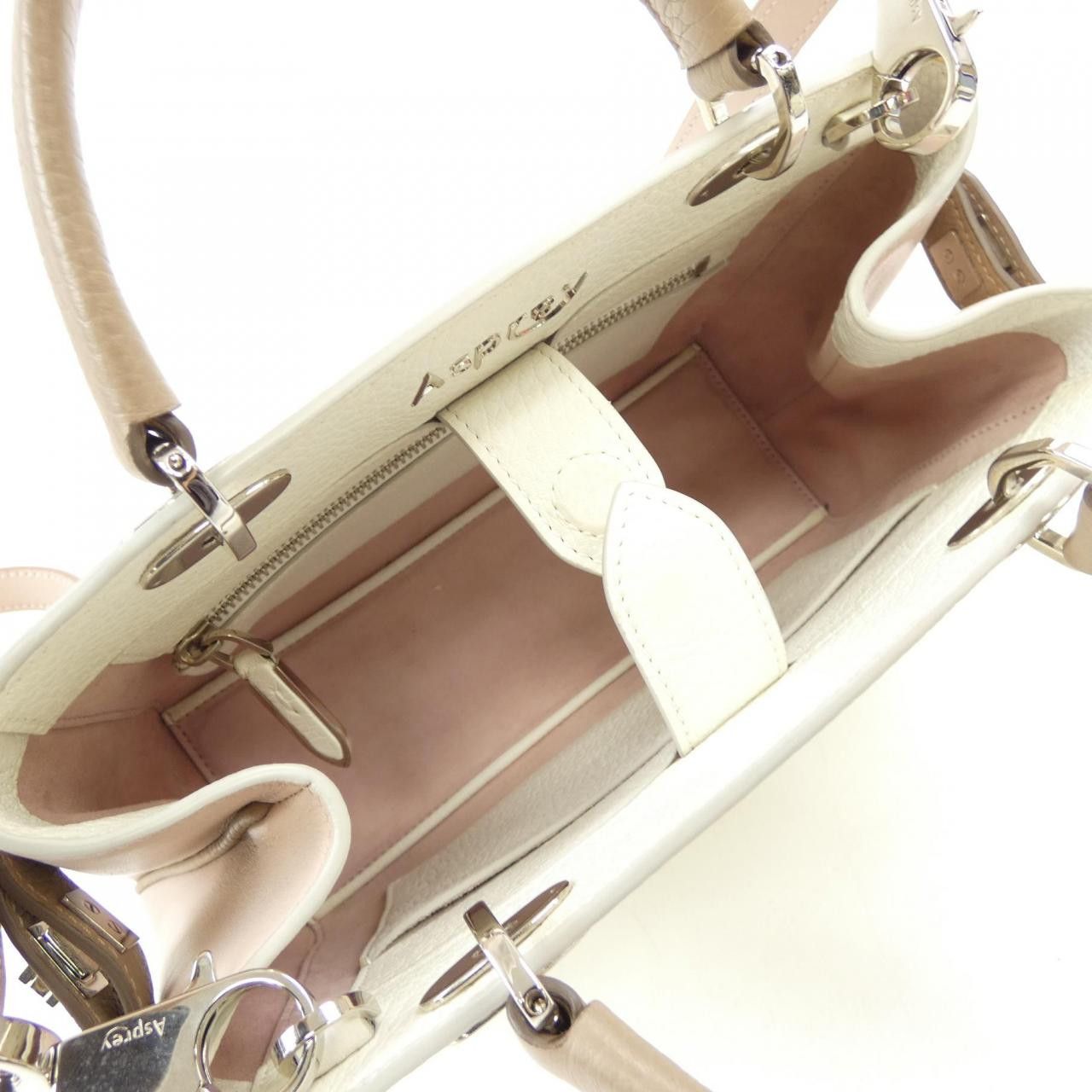 Other Other Asprey Leather Handbag Others Crossbody Bag DUTY FREE for USA Size ONE SIZE - 6 Thumbnail