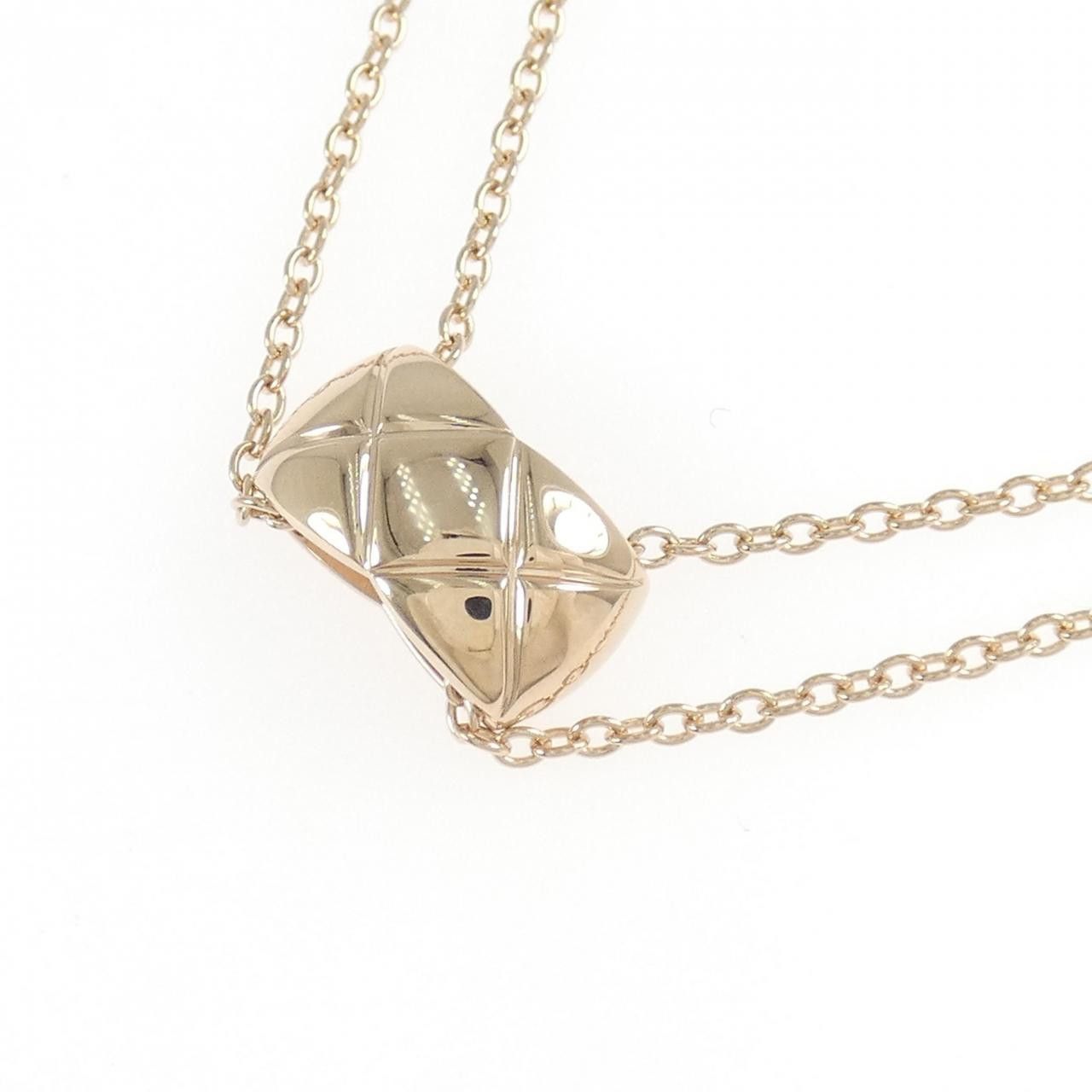Chanel Chanel Chanel Coco Crush 750 Pink Gold Necklace Precious Metal Necklace J11356 DUTY FREE for USA Size ONE SIZE - 3 Thumbnail