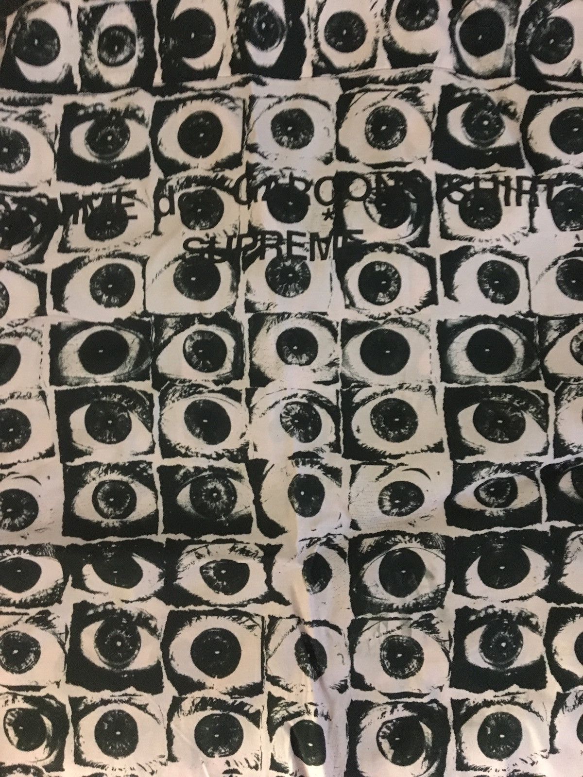 Comme des Garcons × Supreme Pink Eyes Rayon Size US M / EU 48-50 / 2 - 3 Thumbnail