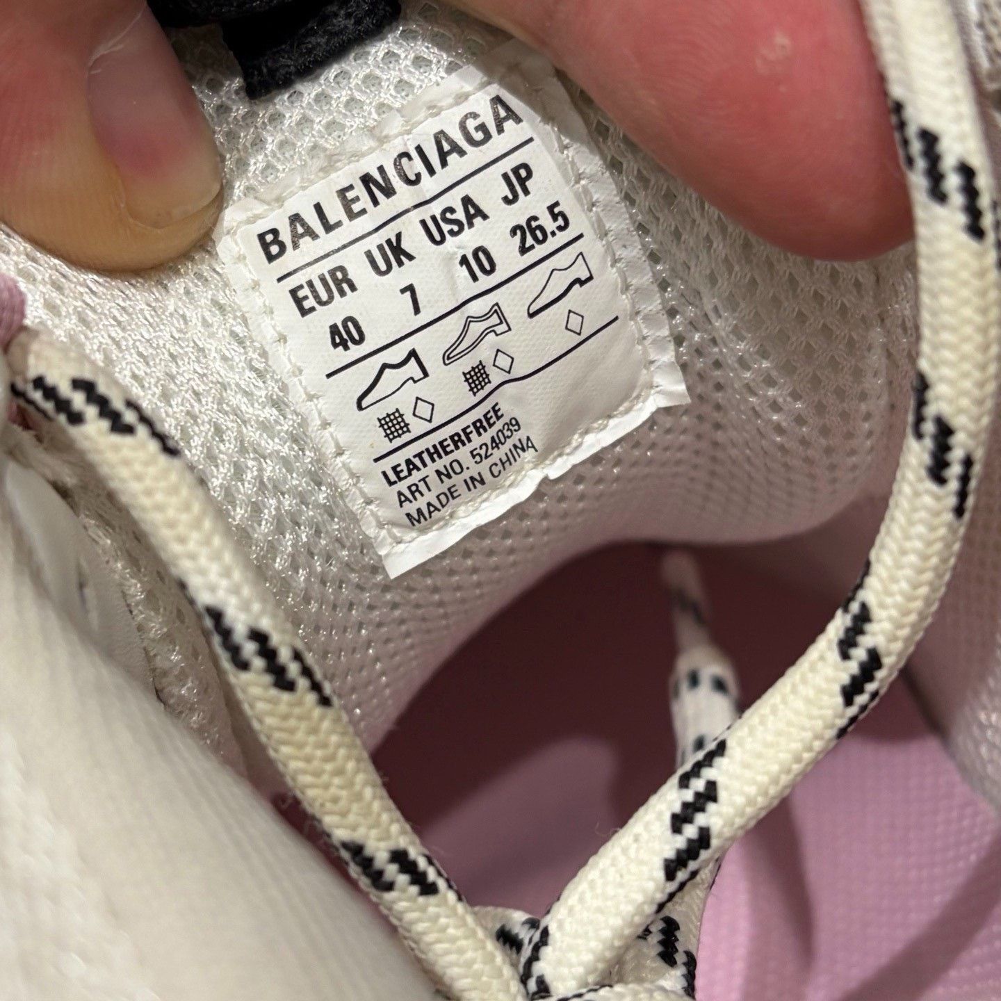 Balenciaga Balenciaga Pink Lowtop Sneakers 7.5 Men Size US 7.5 / EU 40-41 - 5 Thumbnail